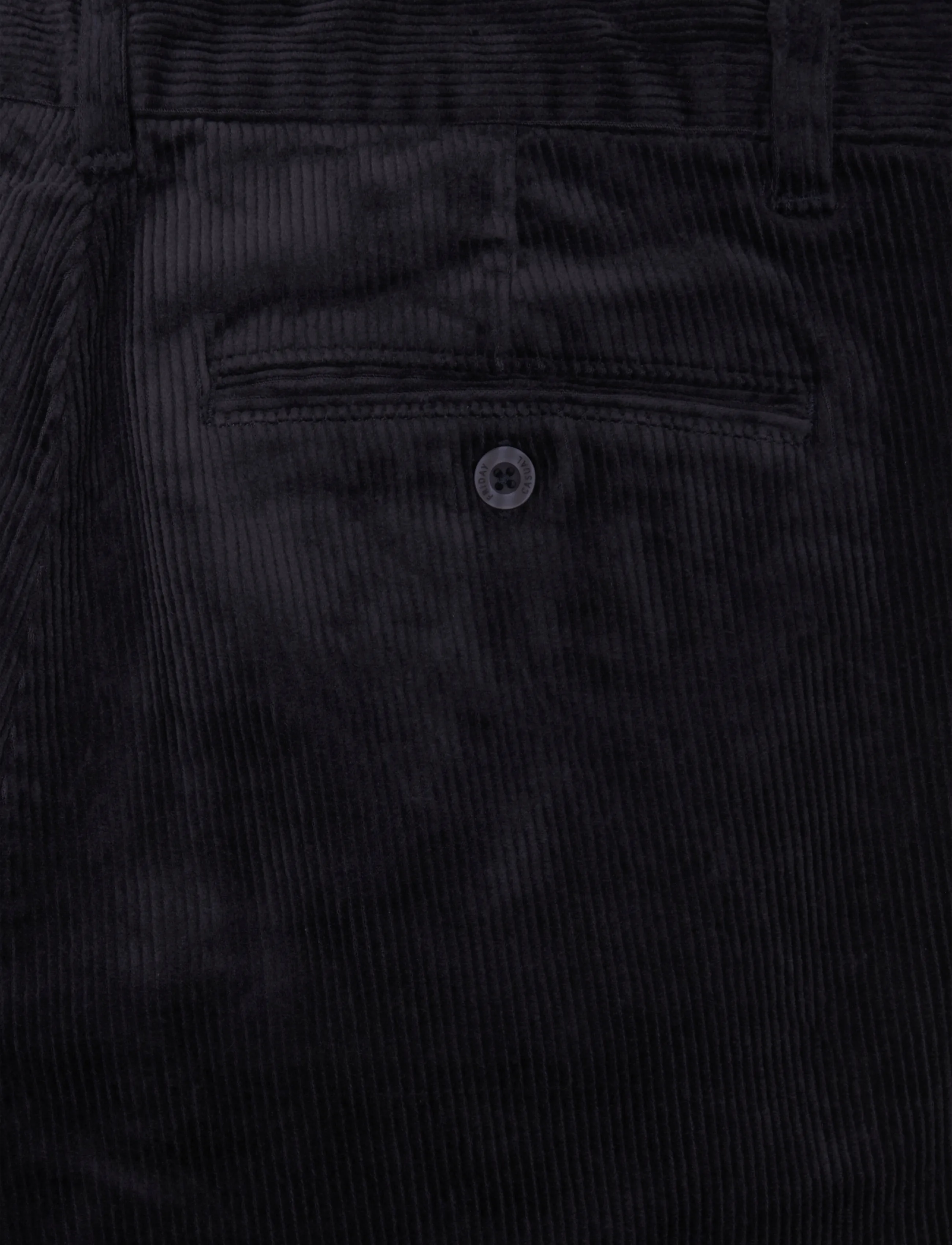 Casual Friday - CFAMUNDSEN 0328 CORDUROY PANTS - casual bukser - dark navy - 2