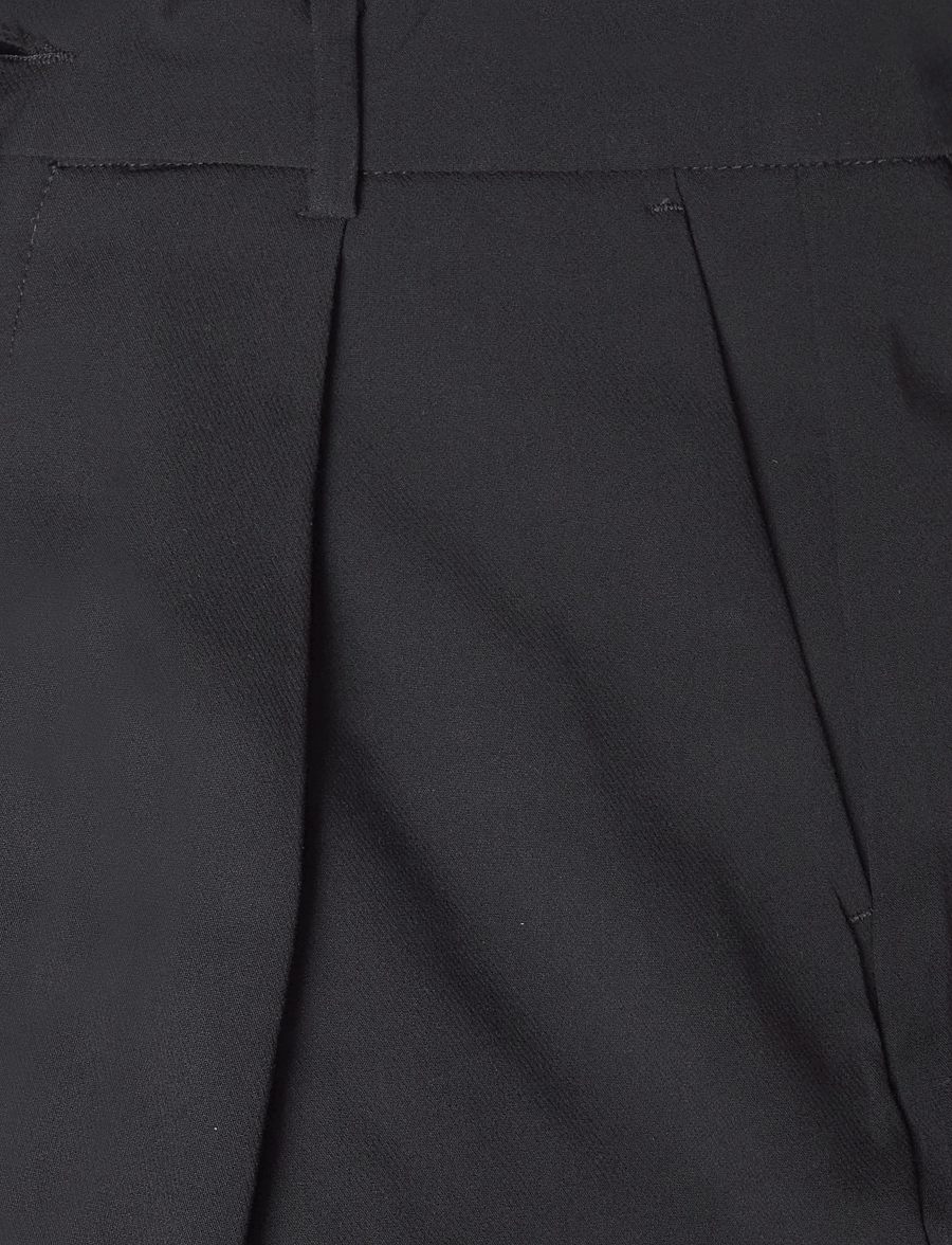 Casual Friday - CFASKE 0331 RELAXED WIDE PANTS - casual bukser - black beauty - 2