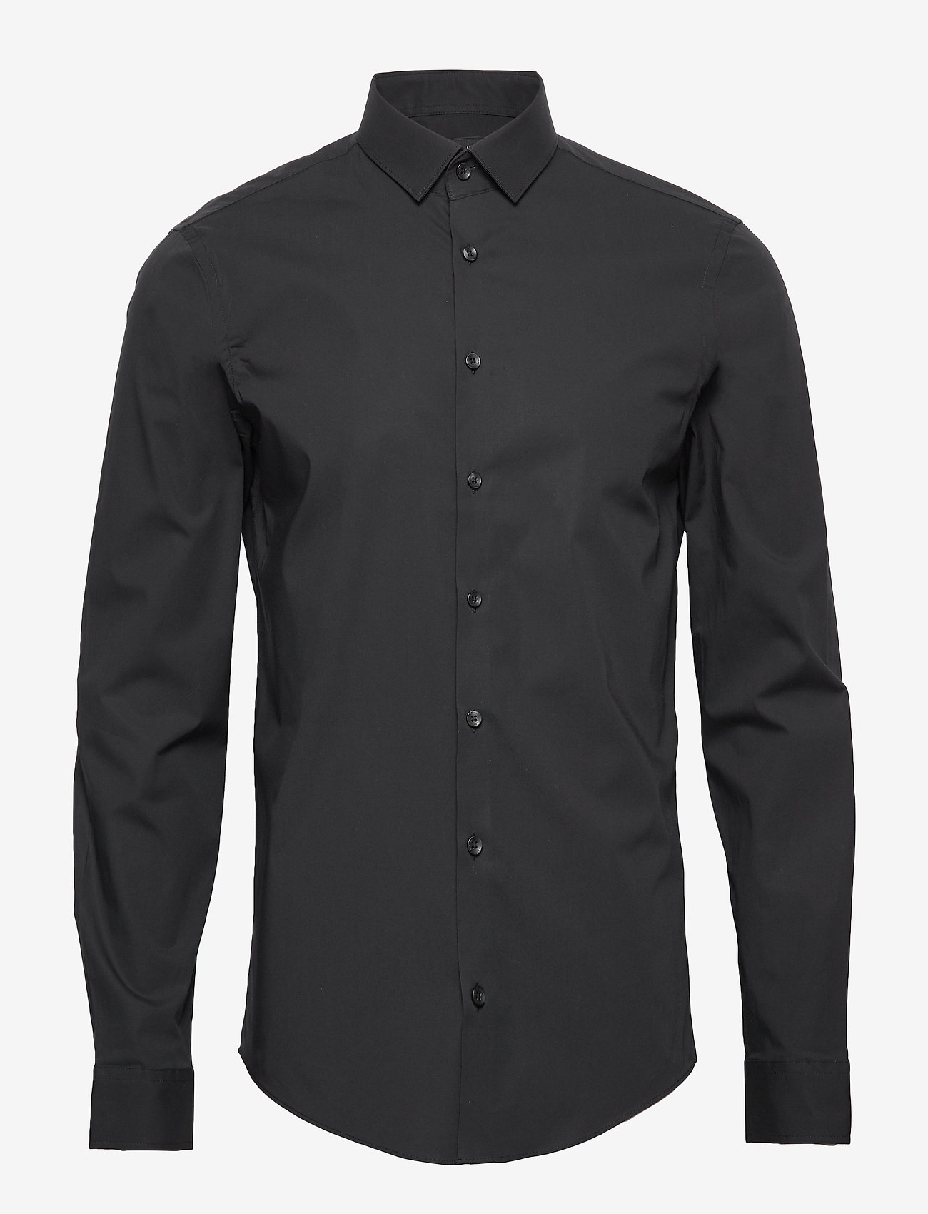 Casual Friday - CFPALLE Slim Fit Shirt - basic shirts - black - 0