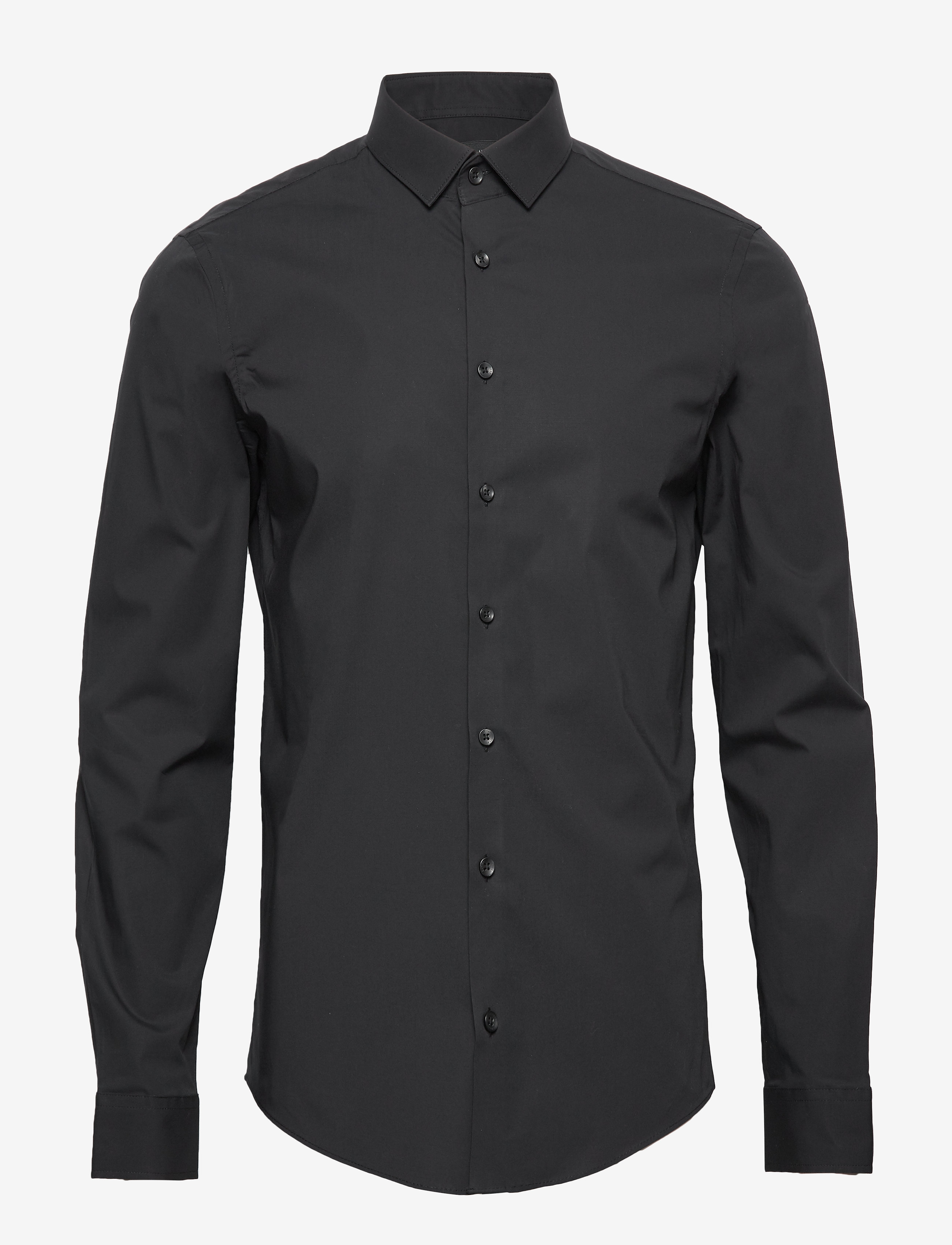 Casual Friday - CFPALLE Slim Fit Shirt - casual shirts - black - 1
