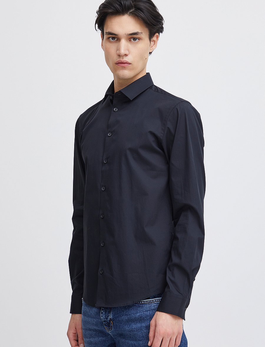 Casual Friday - CFPALLE Slim Fit Shirt - casual shirts - black - 3