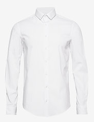 Casual Friday - CFPALLE Slim Fit Shirt - basic skjorter - bright white - 0