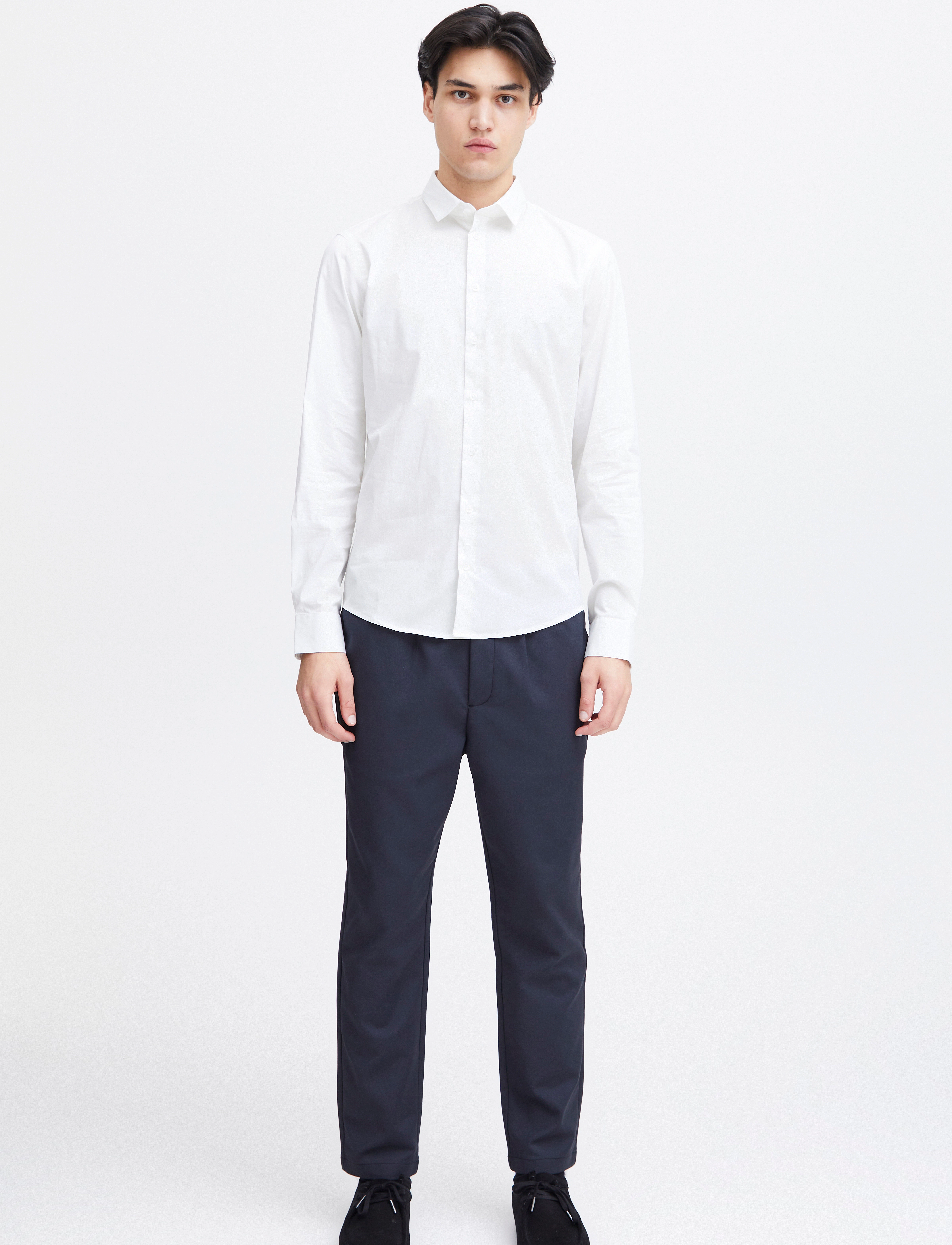 Casual Friday Cfpalle Slim Fit Shirt, Mænd, Slim Fit Skjorte, Hvid, Str: XXL