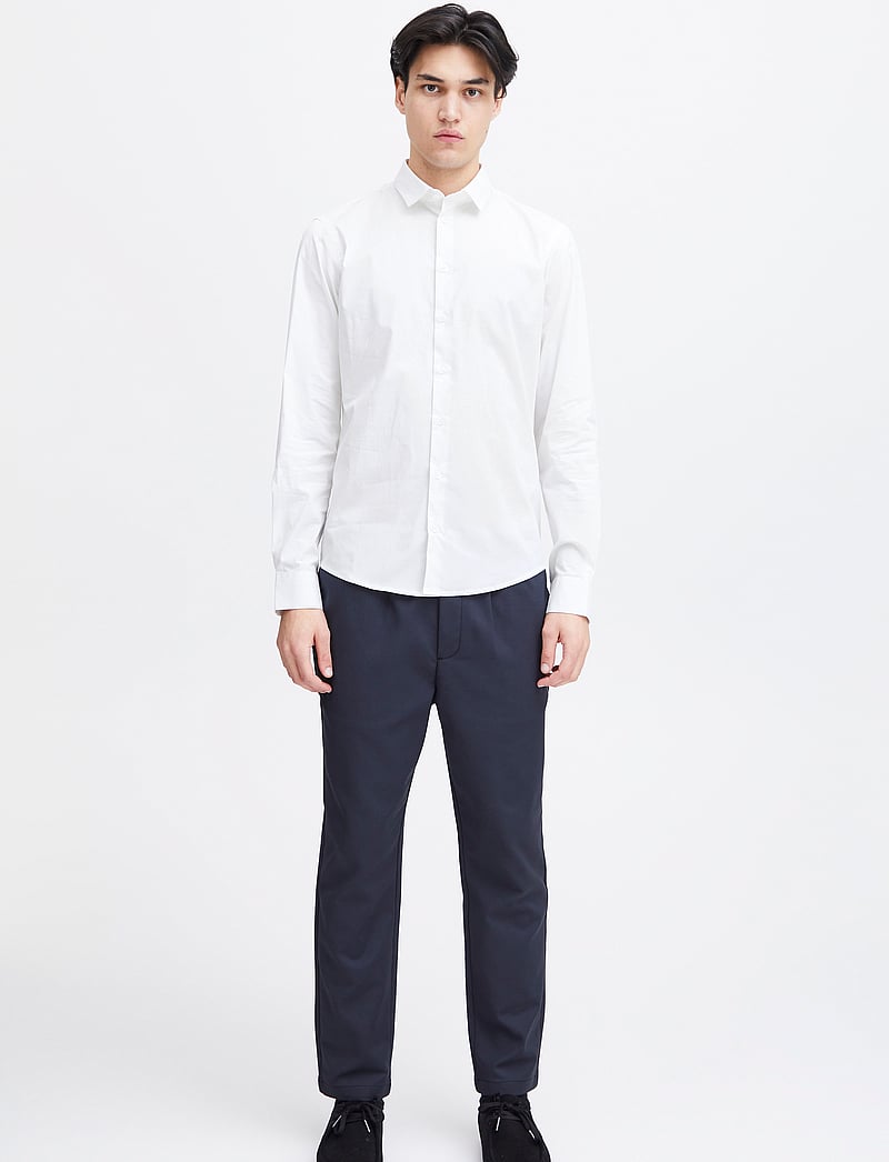 Casual Friday - CFPALLE Slim Fit Shirt - casual skjortor - bright white - 0
