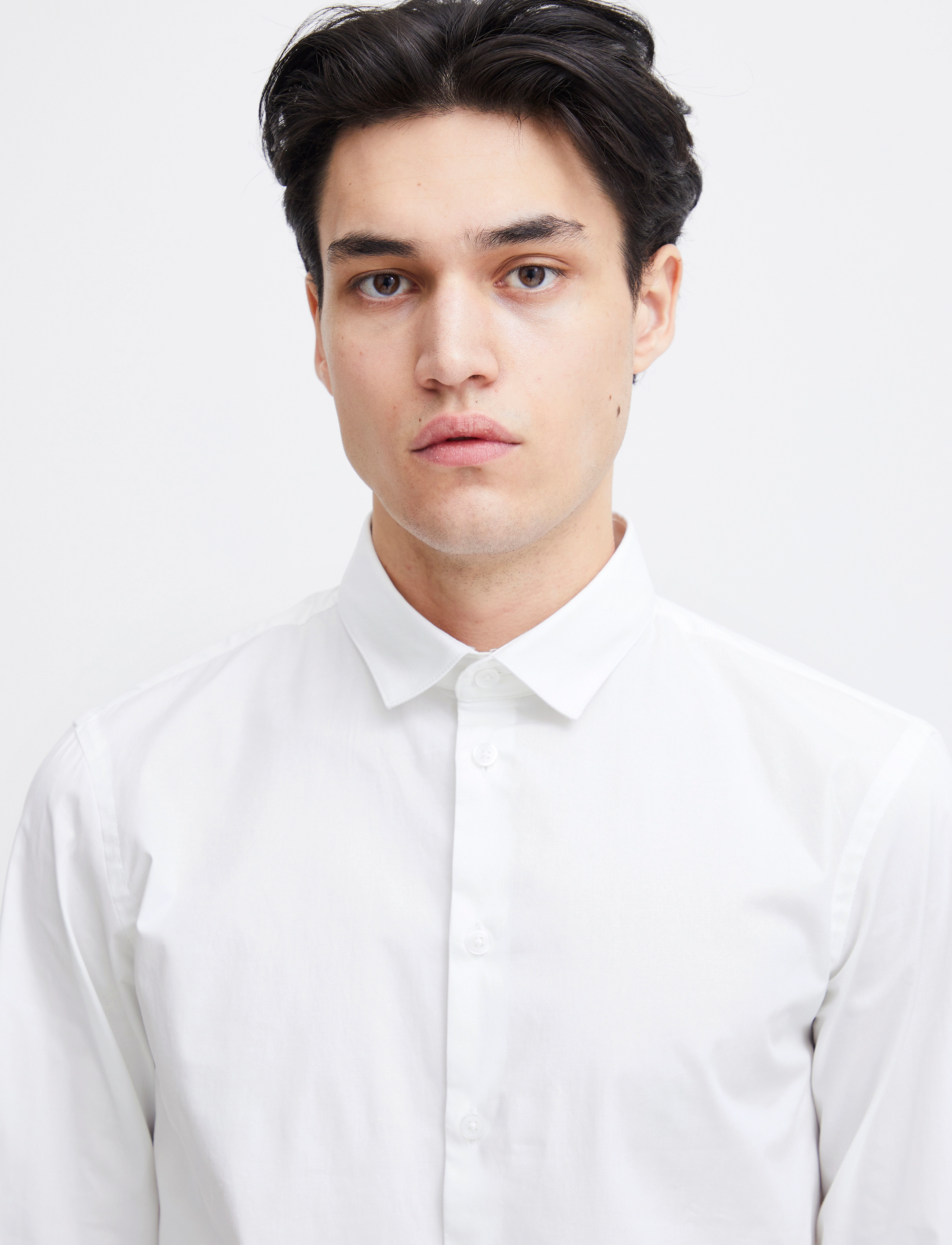Casual Friday - CFPALLE Slim Fit Shirt - basic shirts - bright white - 4