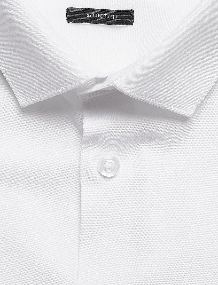 Casual Friday - CFPALLE Slim Fit Shirt - vabaajasärgid - bright white - 5