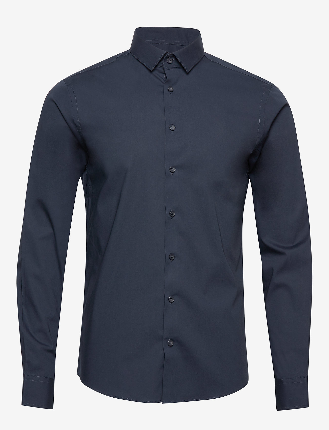Casual Friday - CFPALLE Slim Fit Shirt - basic skjorter - navy - 0