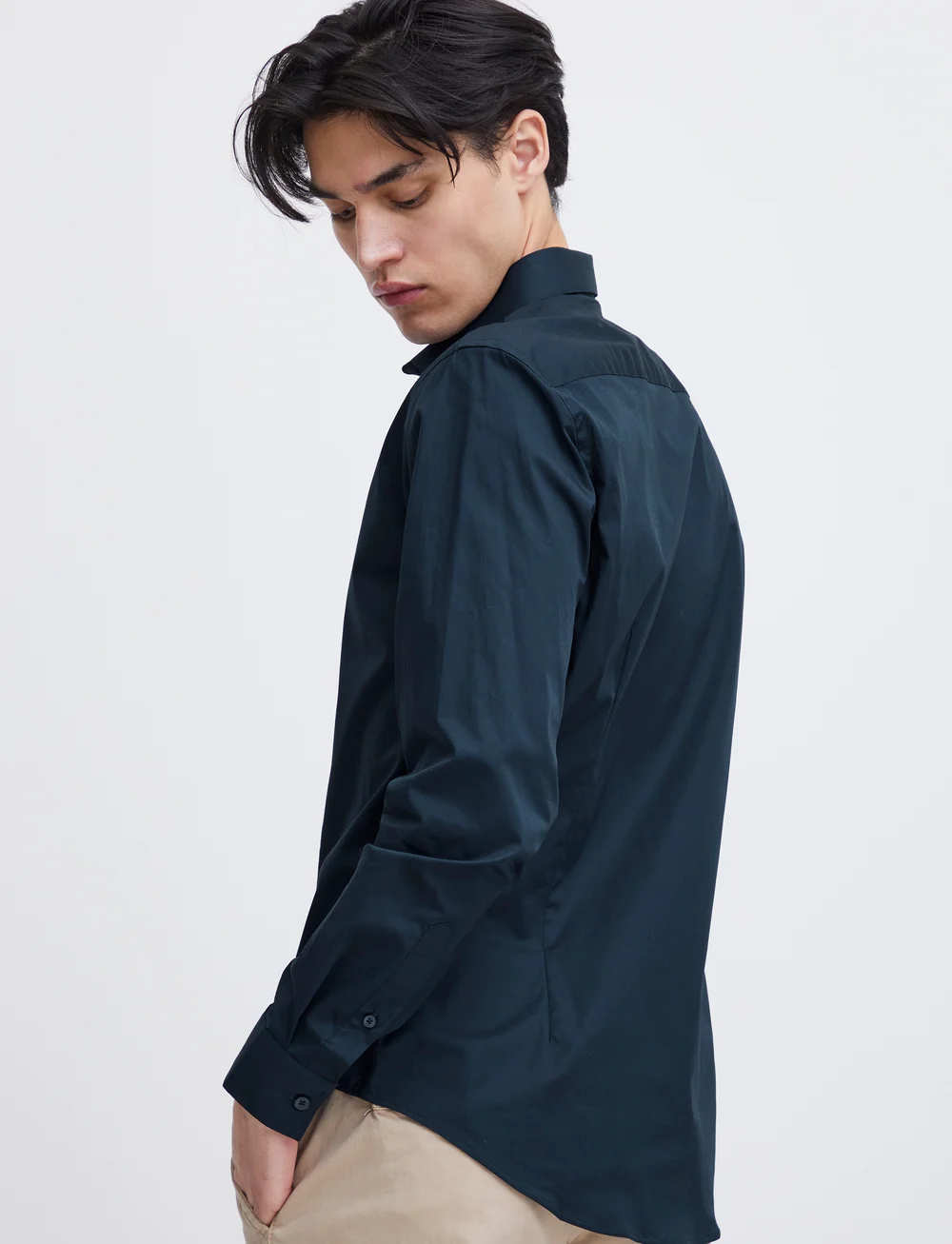 Casual Friday - CFPALLE Slim Fit Shirt - casual shirts - navy - 4