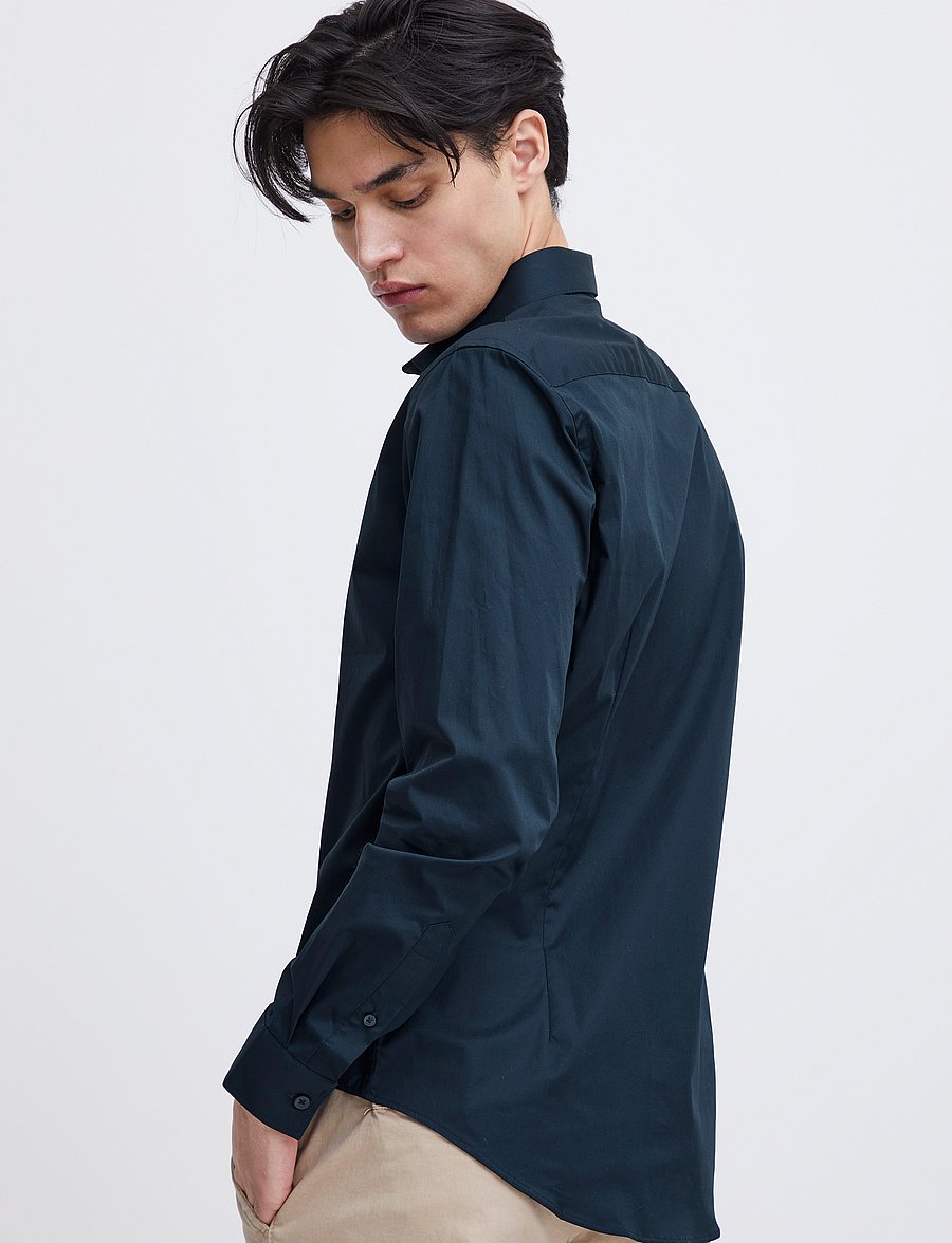 Casual Friday - CFPALLE Slim Fit Shirt - casual shirts - navy - 4