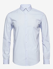 Casual Friday - CFPALLE Slim Fit Shirt - basic skjorter - pale blue - 0