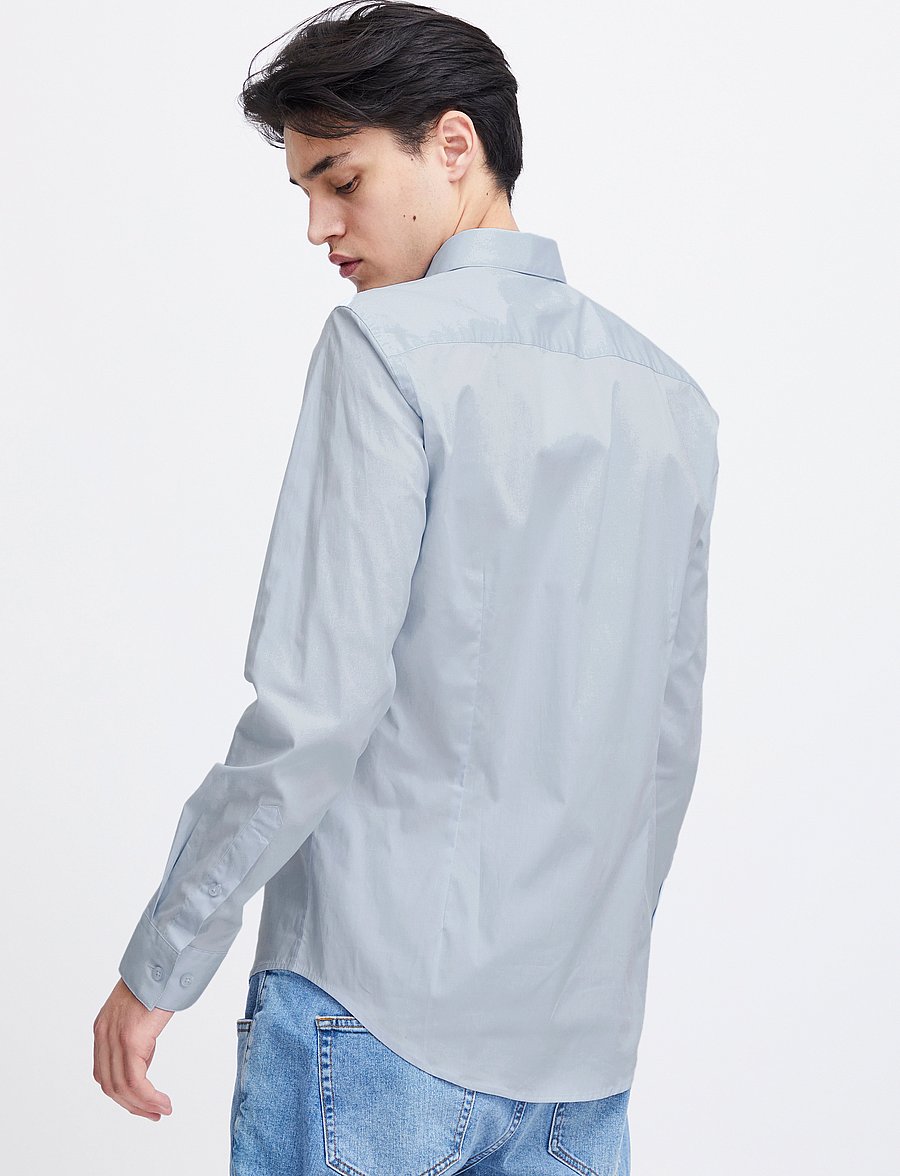Casual Friday - CFPALLE Slim Fit Shirt - casual skjortor - pale blue - 4
