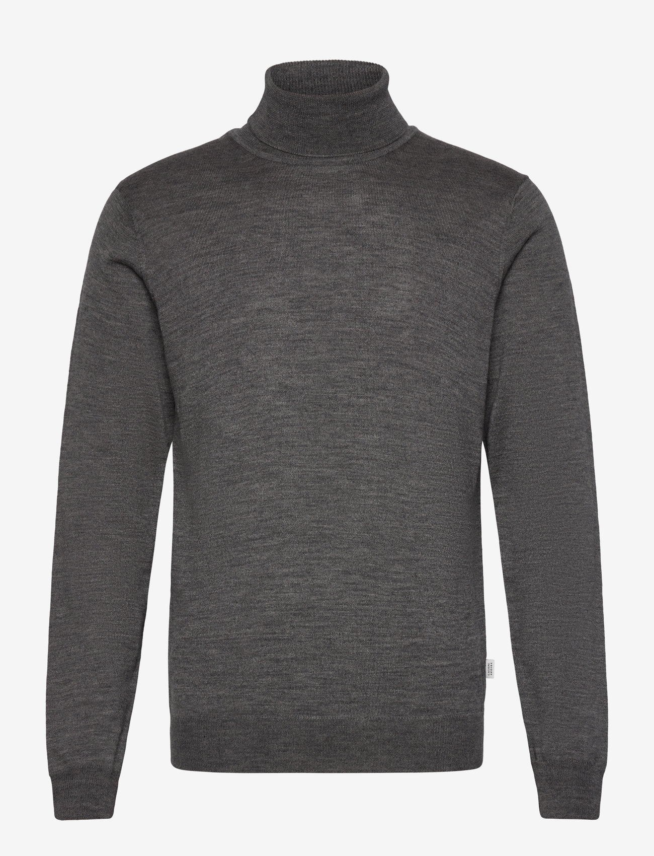 Casual Friday - CFKONRAD Merino Roll Neck Knit - pewter mix - 1