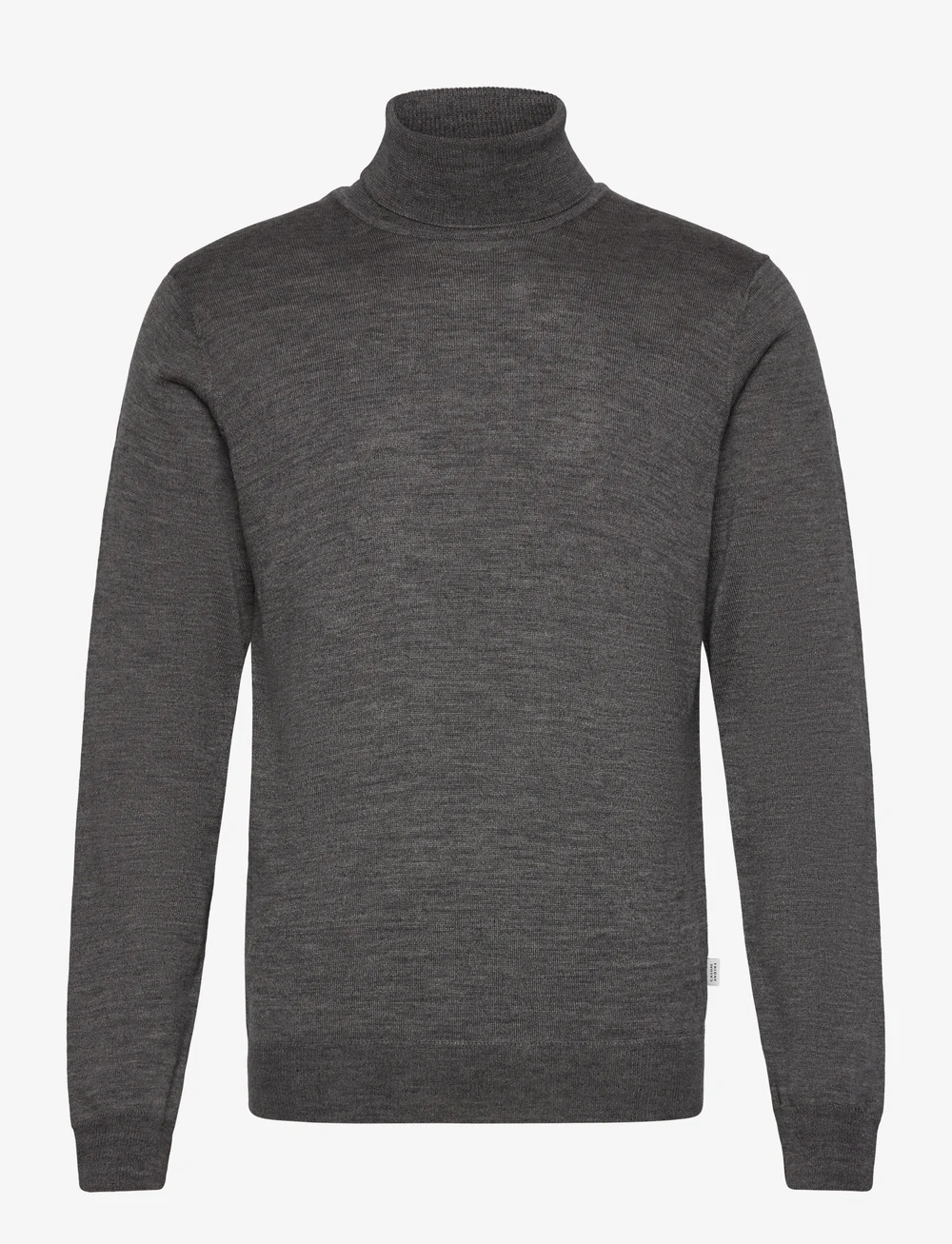 Casual Friday - CFKONRAD Merino Roll Neck Knit - polokrage - pewter mix - 1