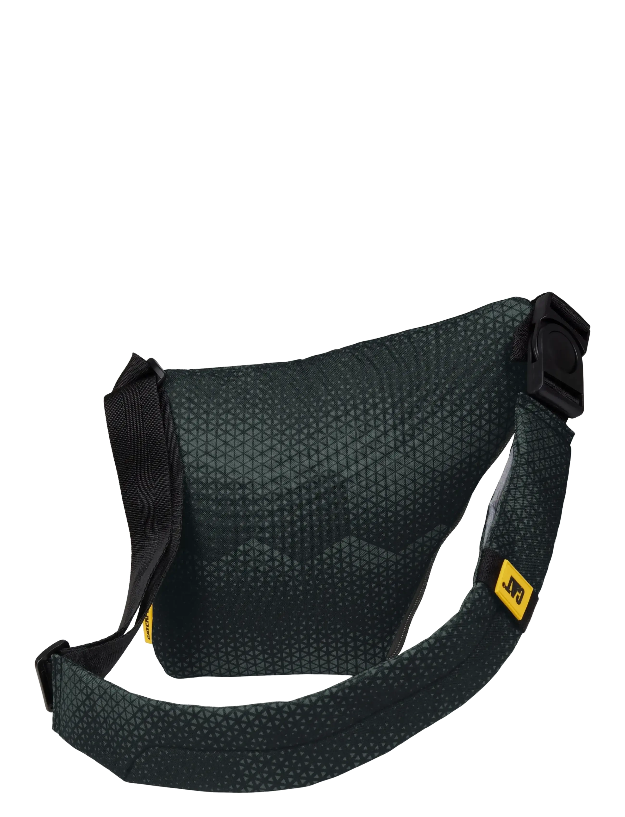 Caterpillar - CAT Jones Slim Travel Bag - Millenial Classic - axelremsväskor - black streamline - 1