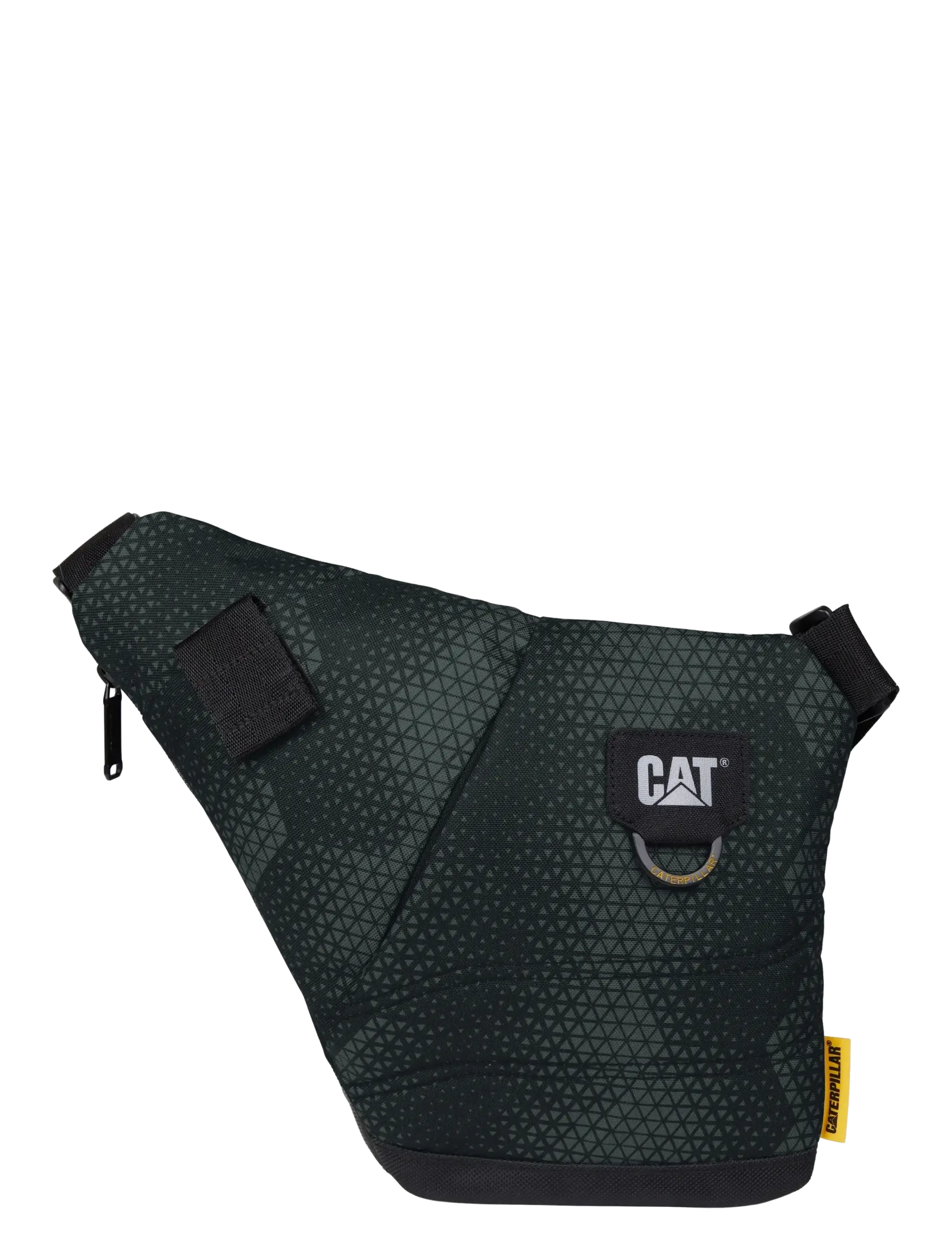 Caterpillar - CAT Jones Slim Travel Bag - Millenial Classic - axelremsväskor - black streamline - 2