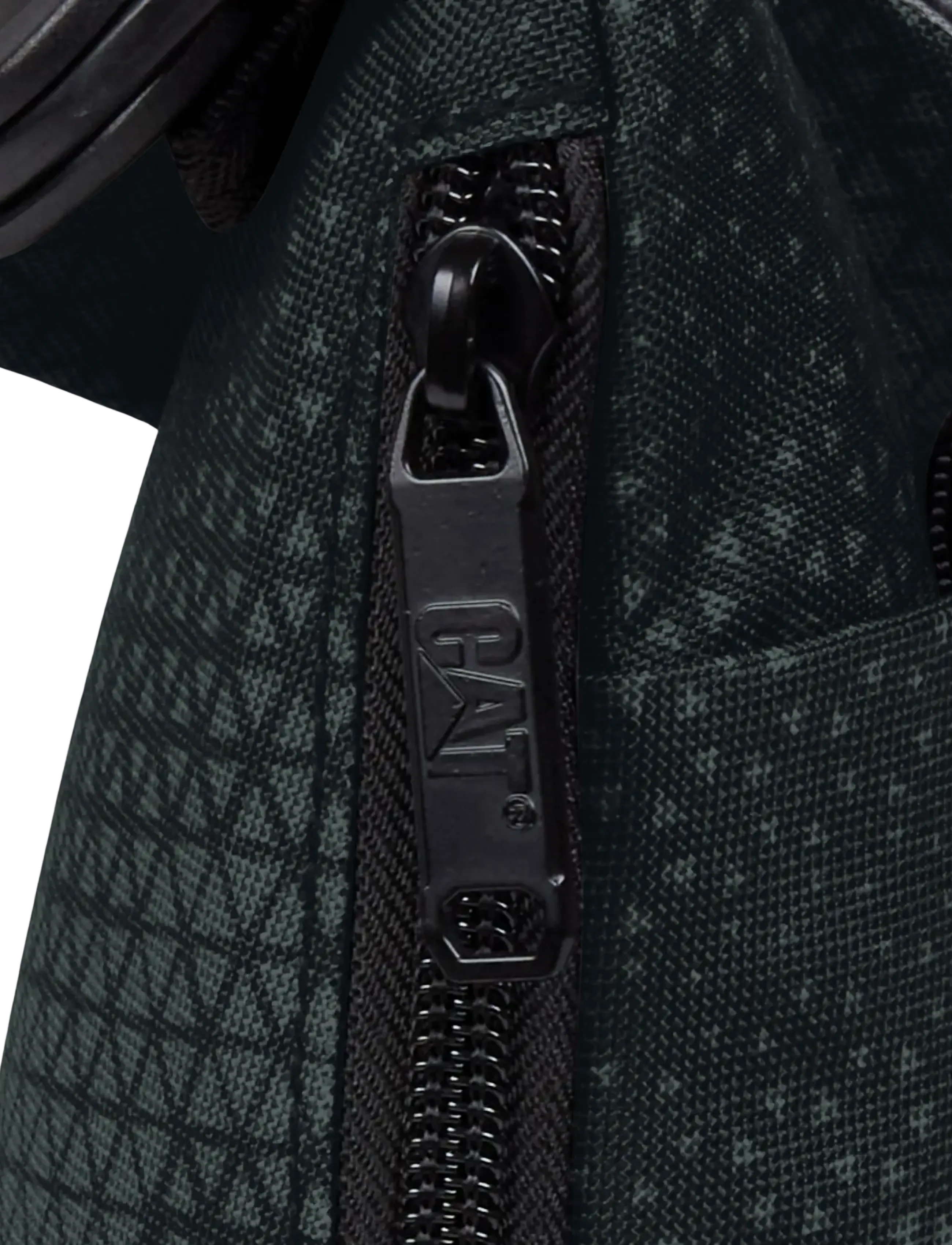 Caterpillar - CAT Jones Slim Travel Bag - Millenial Classic - axelremsväskor - black streamline - 4