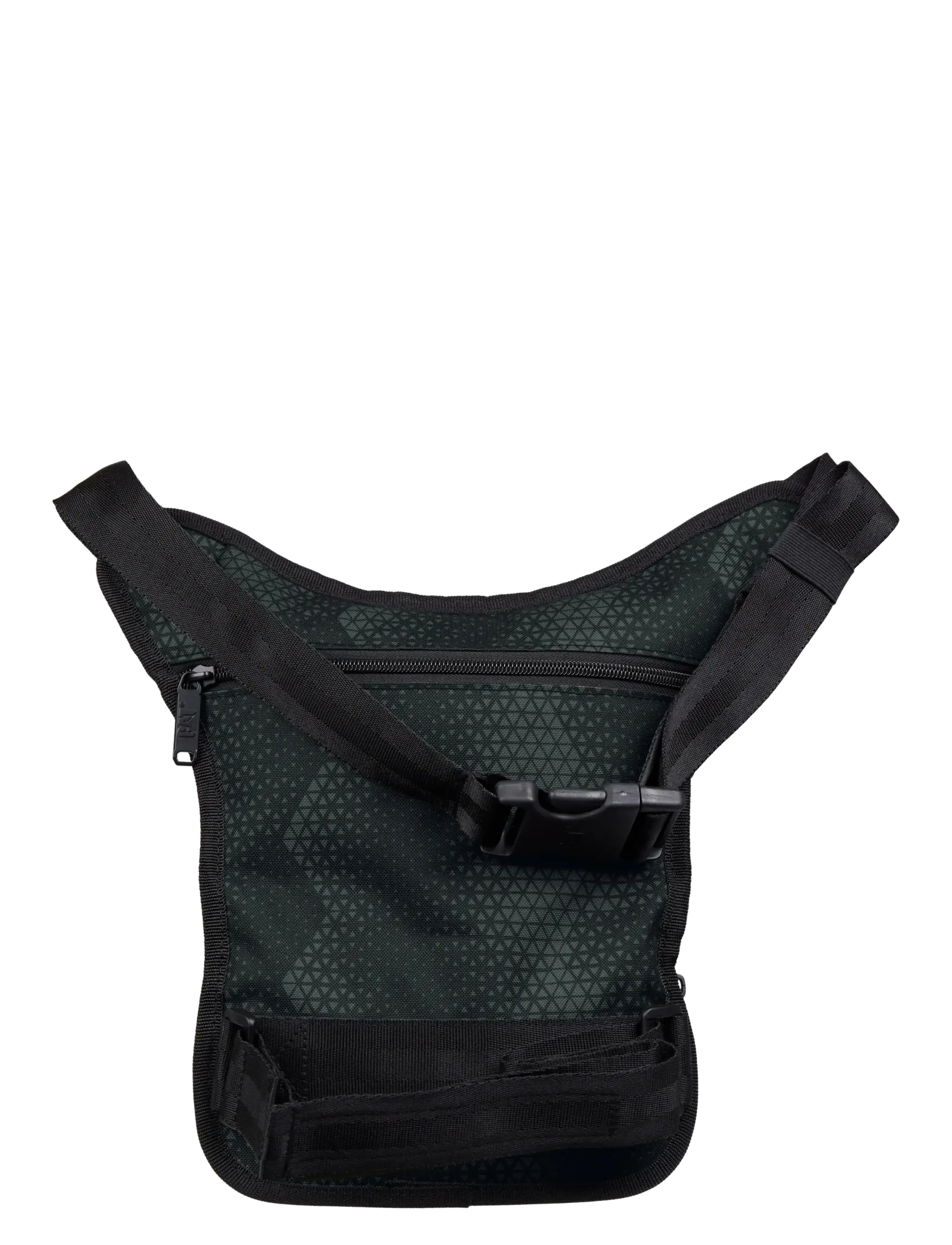 Caterpillar - CAT Steve Leg Waist Bag - Millennial Classic - magväskor - black streamline - 1