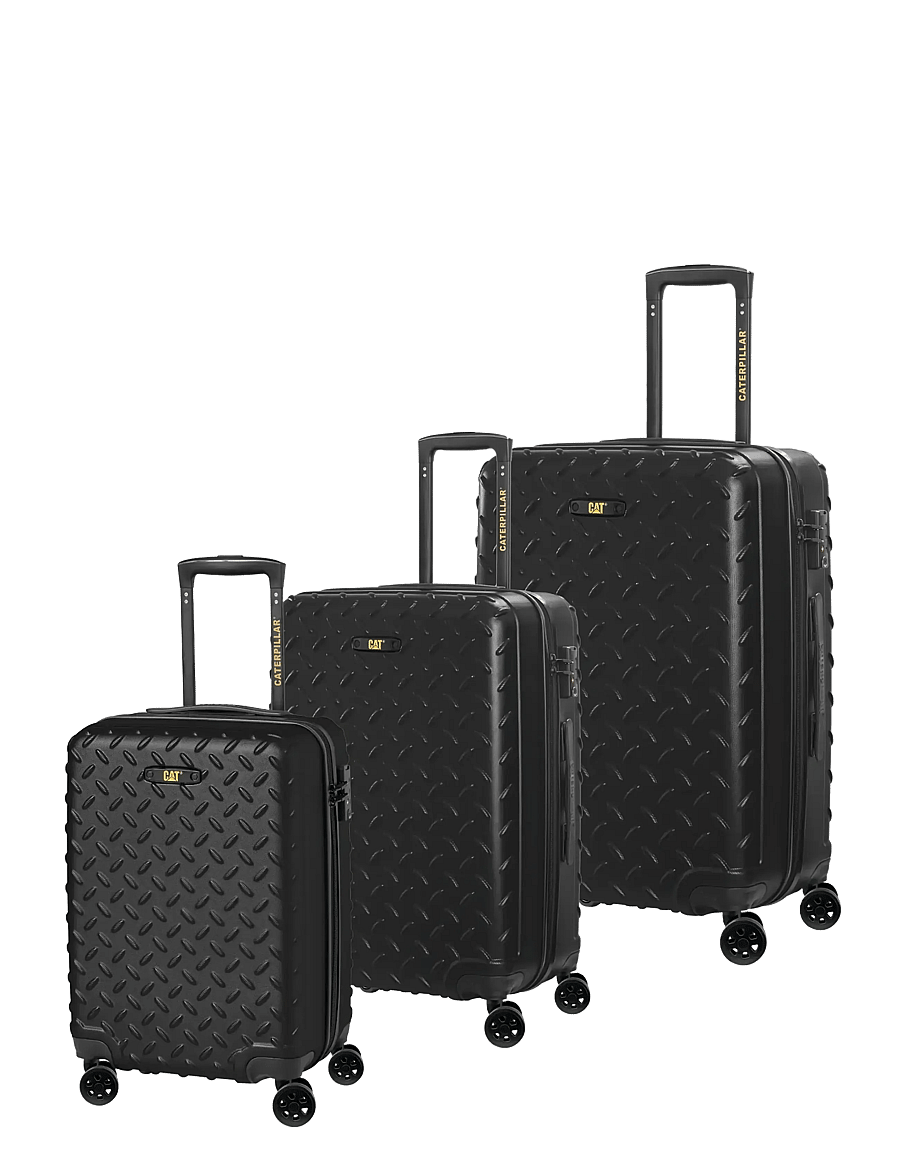 Caterpillar - CAT Industrial Plate Trolley 3 pcs set - Cat Cargo - shoppa efter tillfälle - black - 0