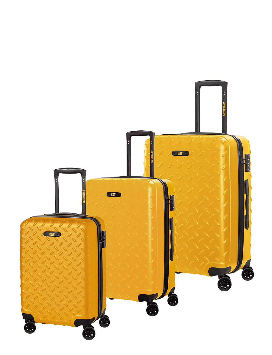 Caterpillar - CAT Industrial Plate Trolley 3 pcs set - Cat Cargo - shoppa efter tillfälle - yellow - 0
