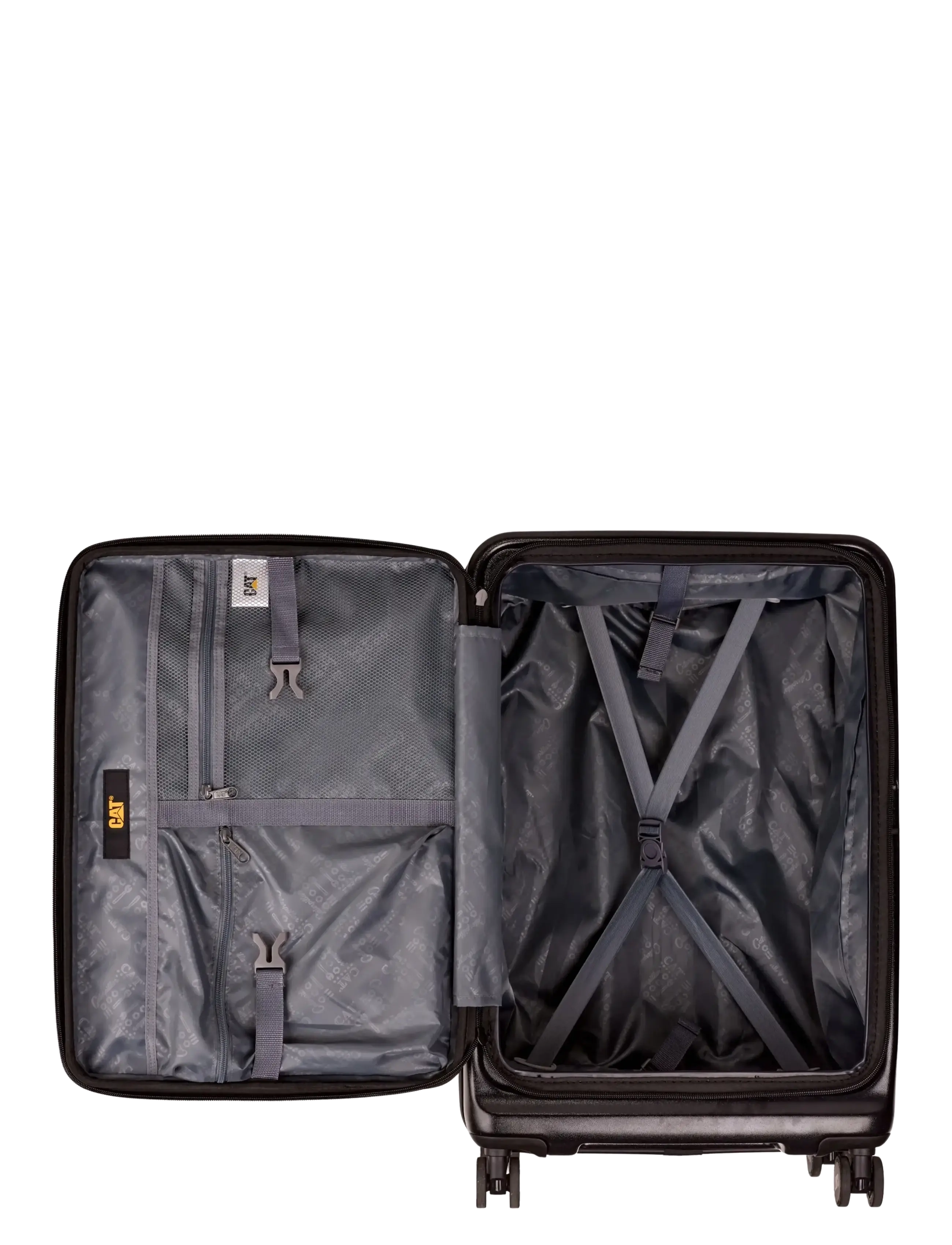 Caterpillar - CAT Nexus Trolley 3 pcs set - Cat Cargo - shoppa efter tillfälle - black - 2