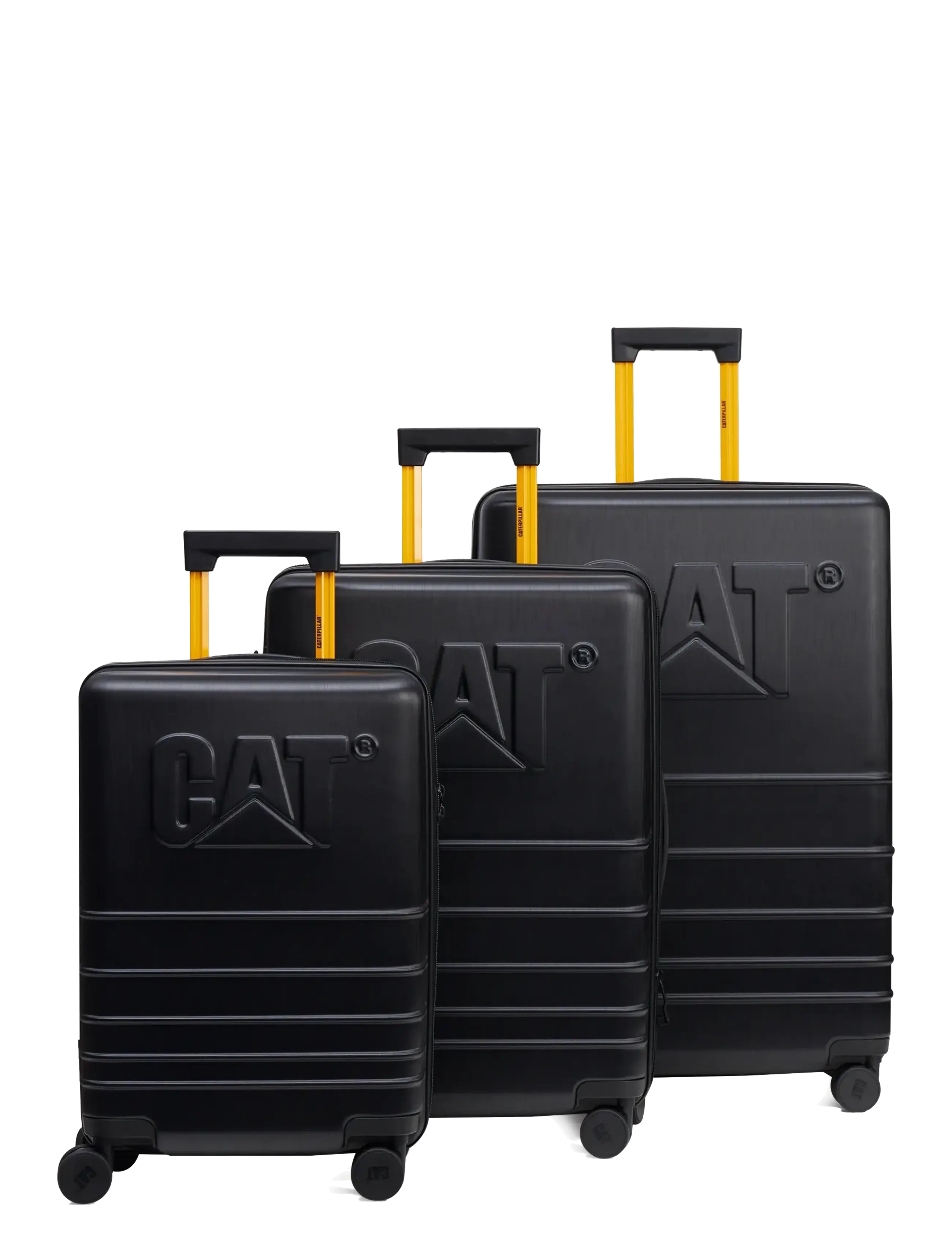 Caterpillar CAT Tech Trolley 3 pcs set - Cat Cargo - Födelsedag - BLACK / black