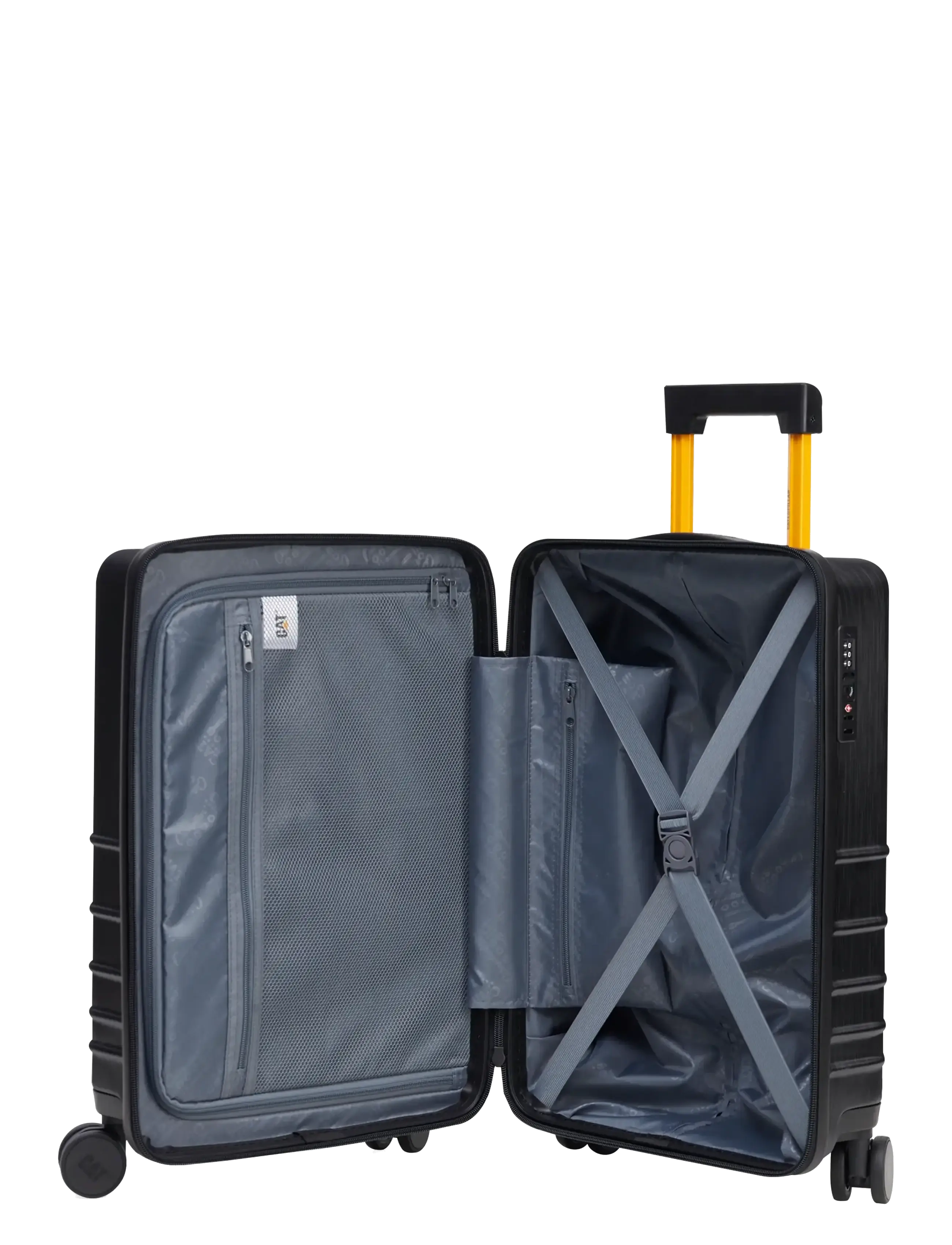 Caterpillar - CAT Tech Trolley 3 pcs set - Cat Cargo - shoppa efter tillfälle - black - 2