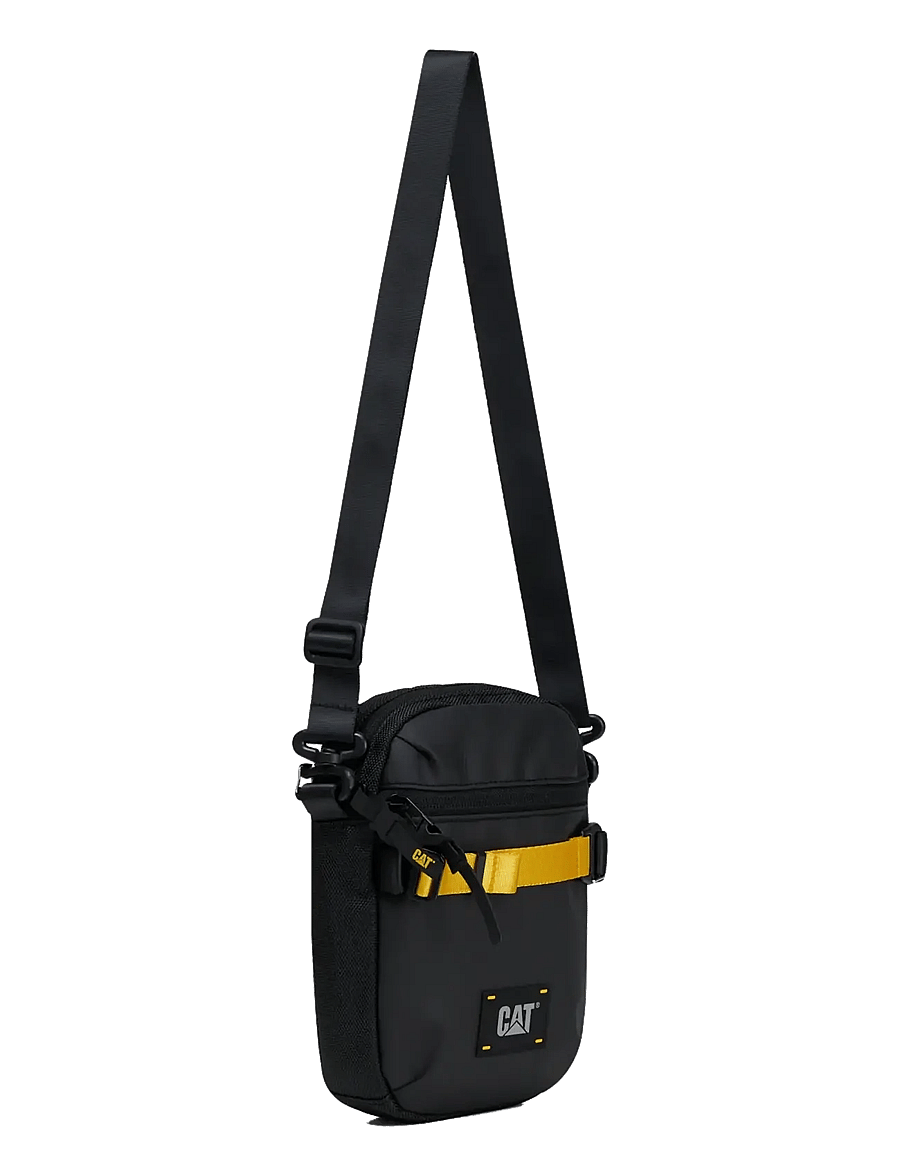 Caterpillar - CAT Utility X Shoulder Bag - Signature - axelremsväskor - black - 1