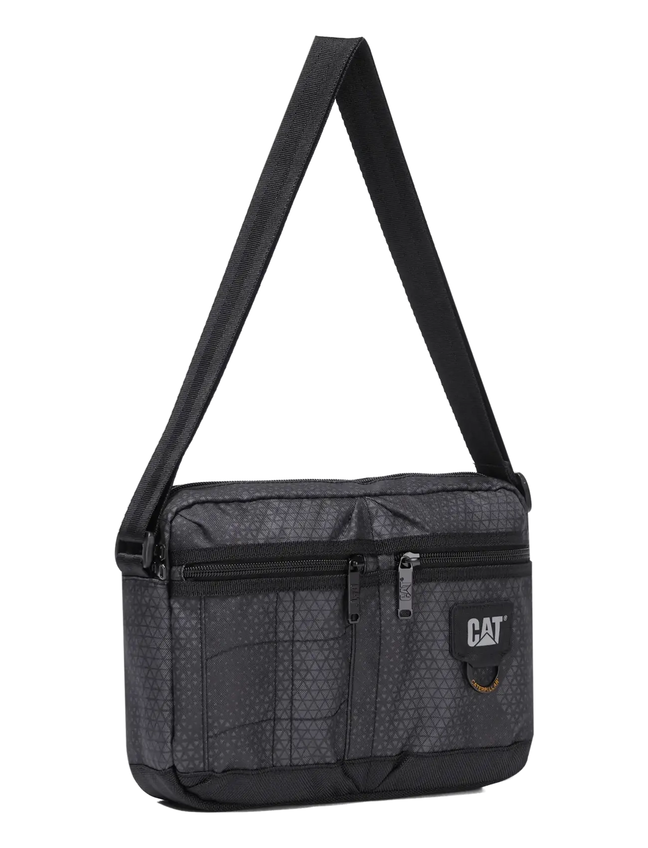 Caterpillar - CAT Richard Shoulder Bag - Millennial Classic - axelremsväskor - black streamline - 1