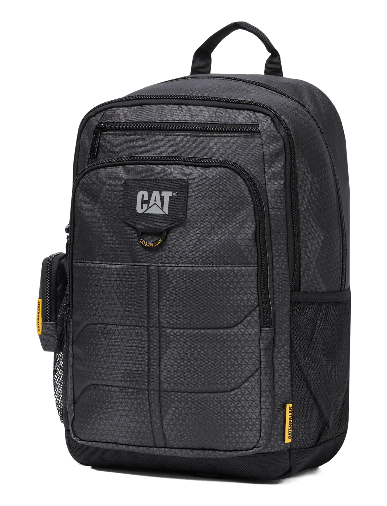 Caterpillar CAT Bernard Backpack w/mini pouch - Millennial Classic - Laptopväskor - BLACK STREAMLINE / black