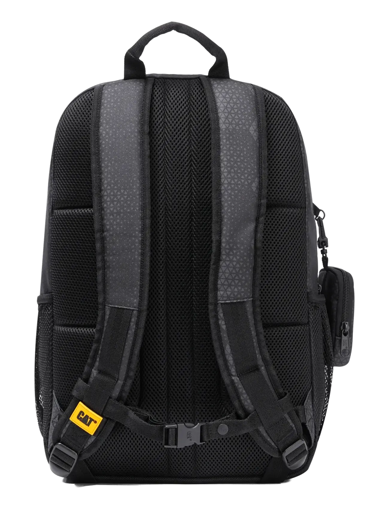 Caterpillar - CAT Bernard Backpack w/mini pouch - Millennial Classic - affärsryggsäckar - black streamline - 2