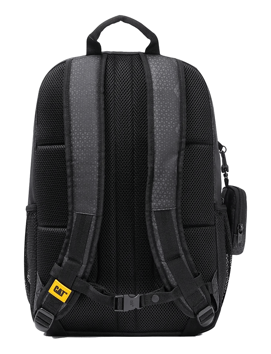 Caterpillar - CAT Bernard Backpack w/mini pouch - Millennial Classic - affärsryggsäckar - black streamline - 2