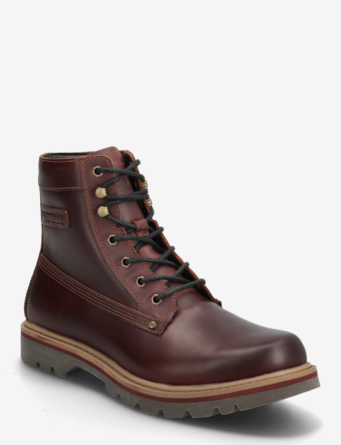 Caterpillar - Colorado Grader WP - Leather Brown - støvler med snøre - leather brown - 0