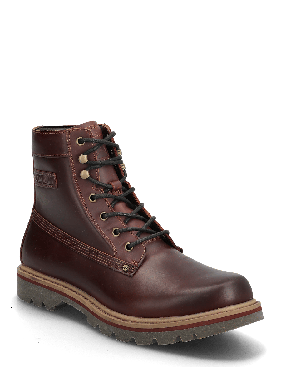 Caterpillar - Colorado Grader WP - Leather Brown - schnürstiefel - leather brown - 0
