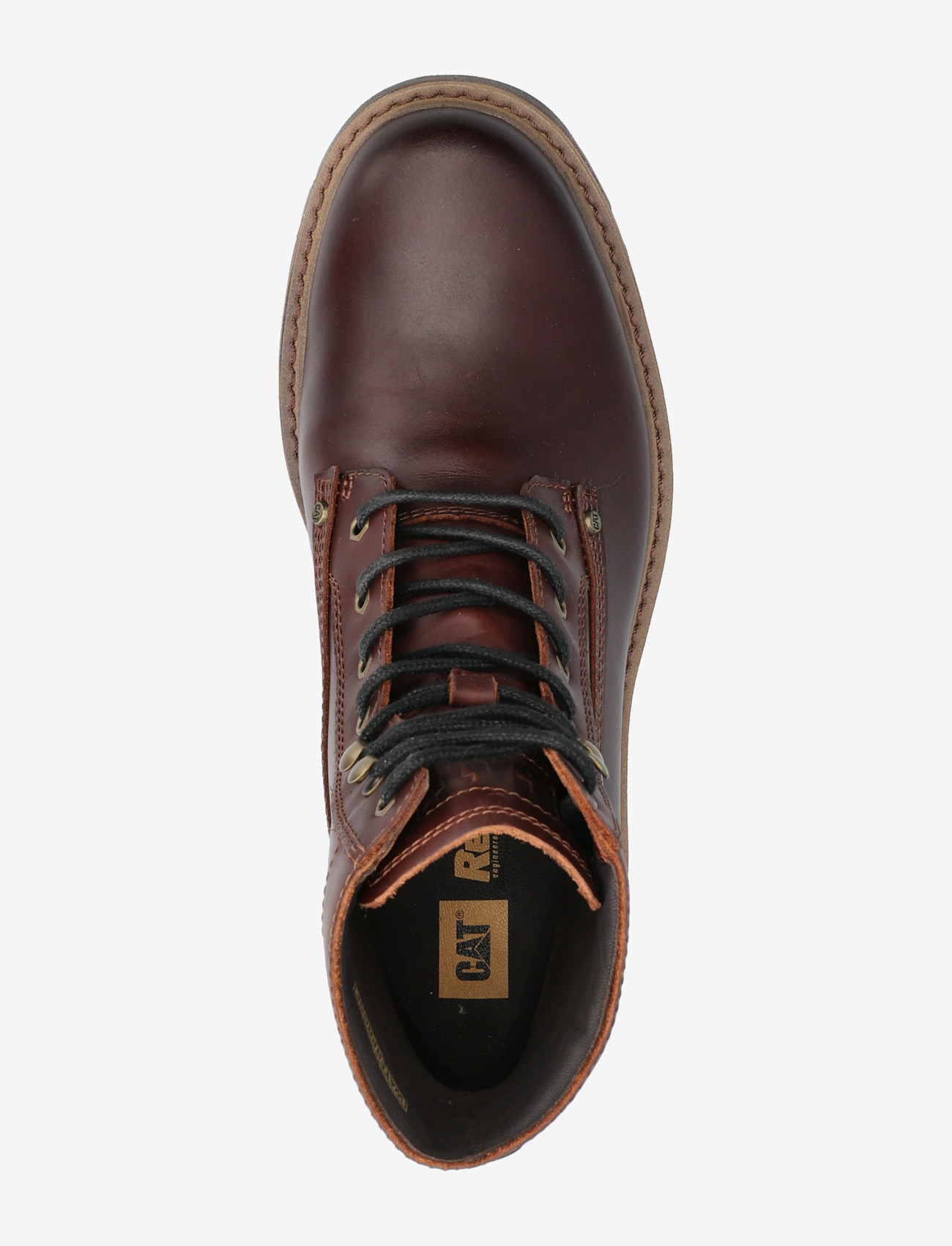 Caterpillar - Colorado Grader WP - Leather Brown - støvler med snøre - leather brown - 3