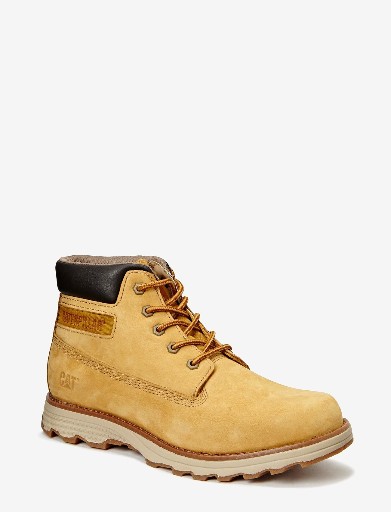 Caterpillar Men's Founder - Honey Reset, 41, Yellow, Støvler > Vinterstøvler, Herre