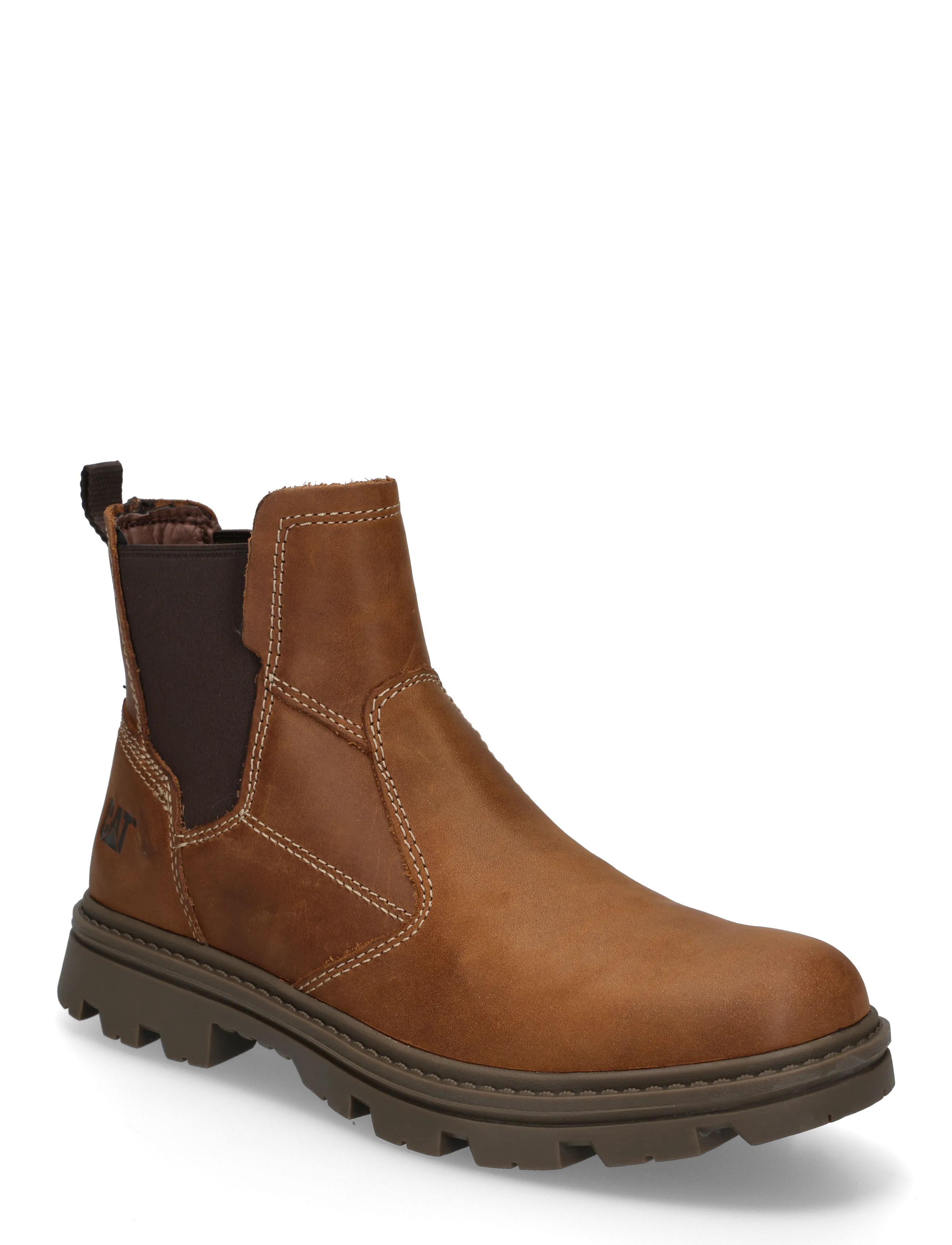 Caterpillar Men's Practitioner - Dark Beige - Boots - BROWN / brown