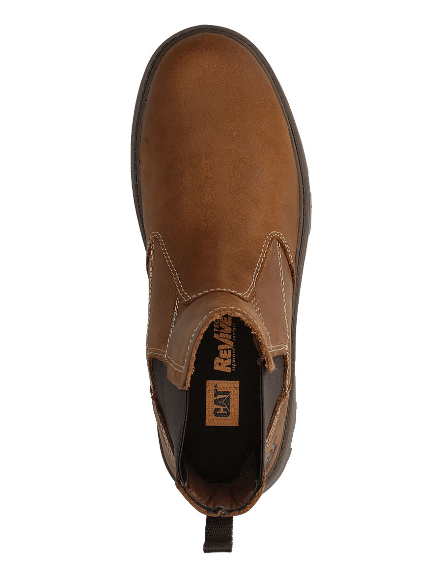 Caterpillar - Men's Practitioner - Dark Beige - chelsea boots - brown - 3