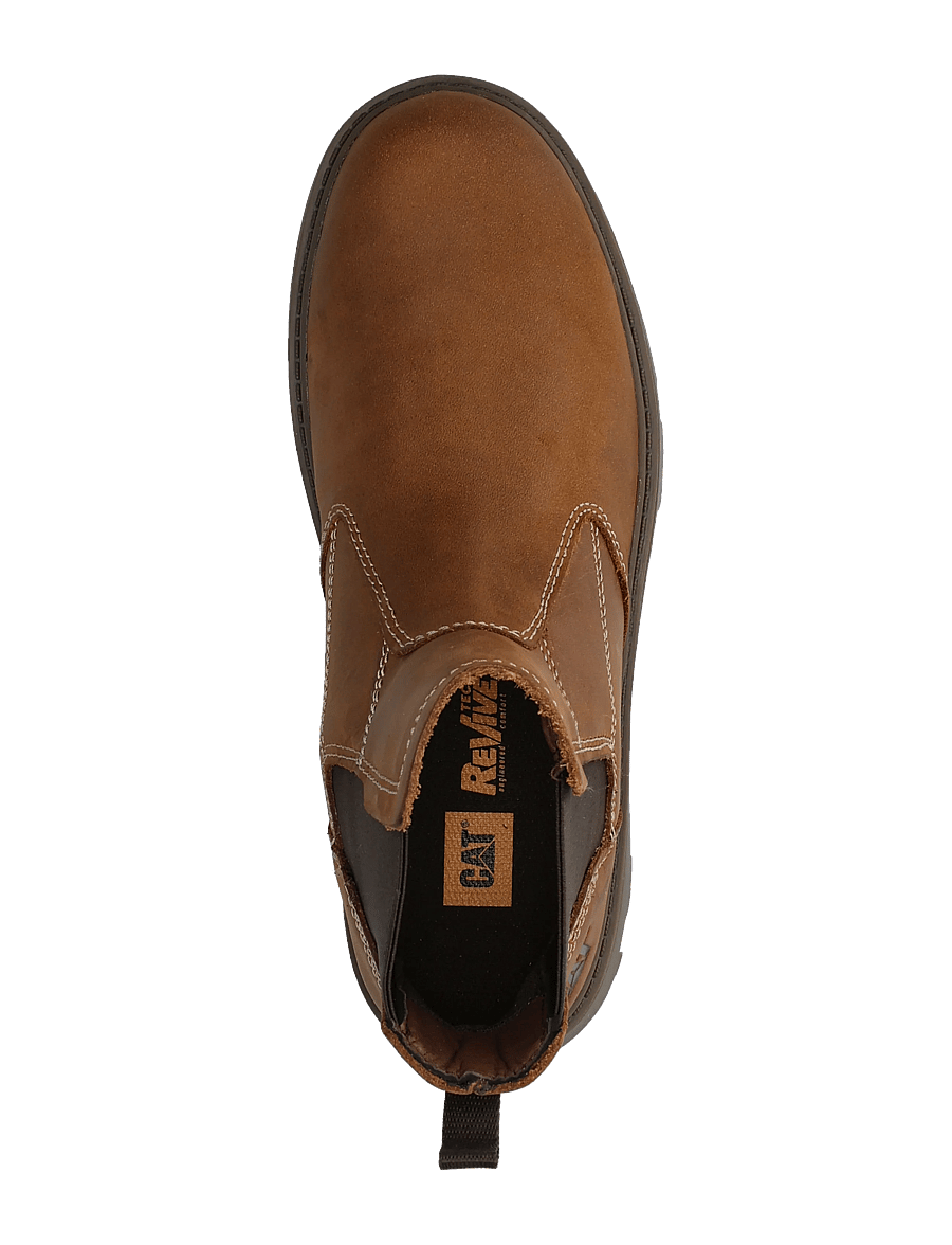 Caterpillar - Men's Practitioner - Dark Beige - chelsea boots - brown - 3
