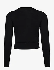Cathrine Hammel - Merino petit cardigan - susegamieji megztiniai - black - 1