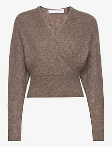 Mohair cross-over sweater, Cathrine Hammel