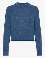 Mohair girlfriend sweater - SKY BLUE