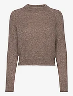 Mohair girlfriend sweater - TAUPE