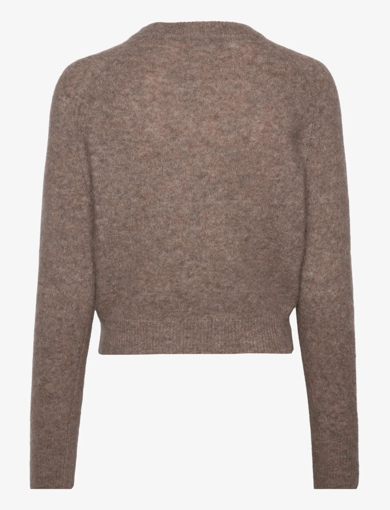 Cathrine Hammel - Mohair girlfriend sweater - tröjor - taupe - 1