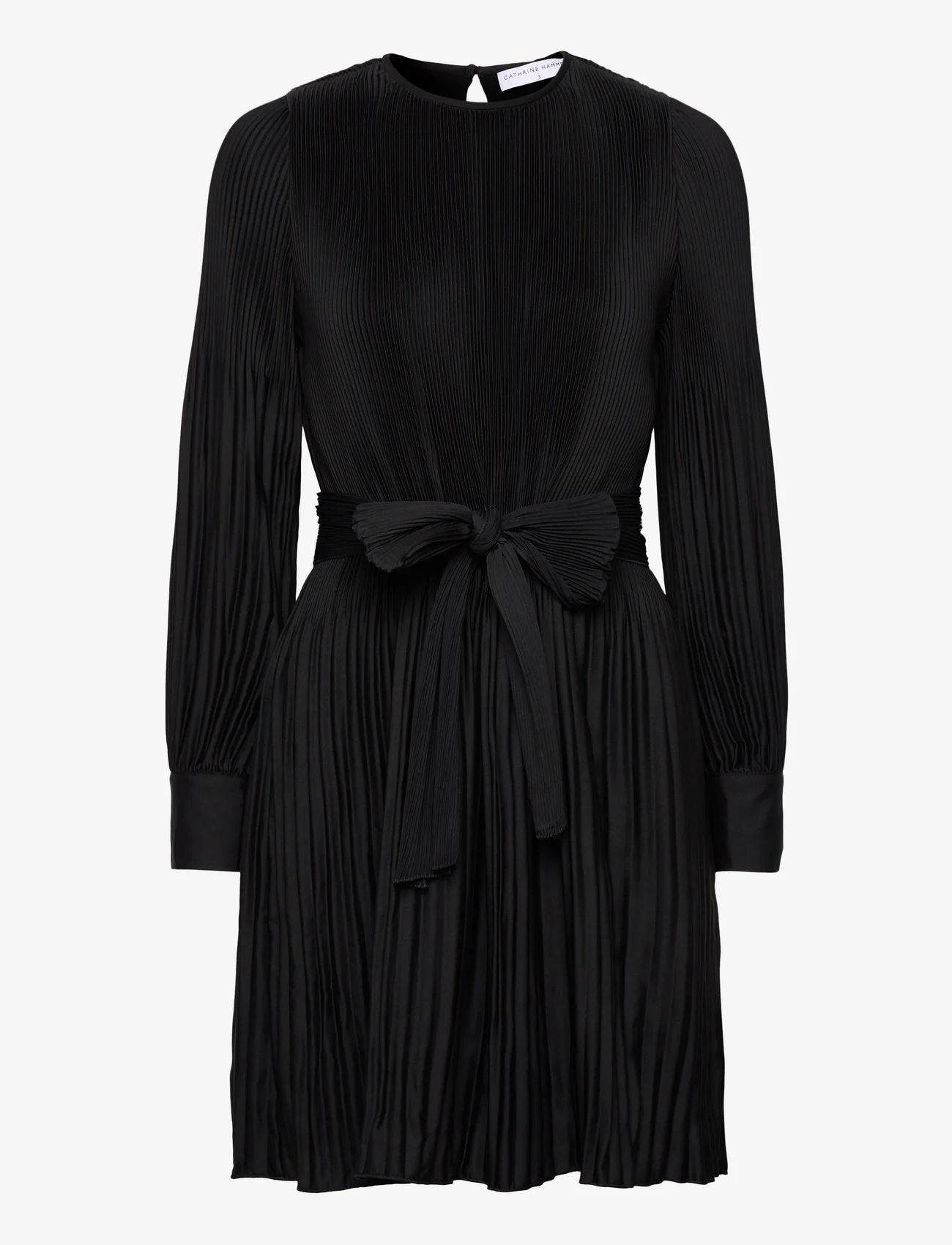 Cathrine Hammel - Satin miami dress - festkläder till outletpriser - shiny black - 0