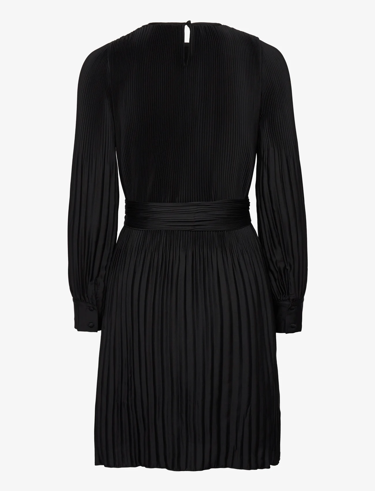 Cathrine Hammel - Satin miami dress - vakarėlių drabužiai išparduotuvių kainomis - shiny black - 1