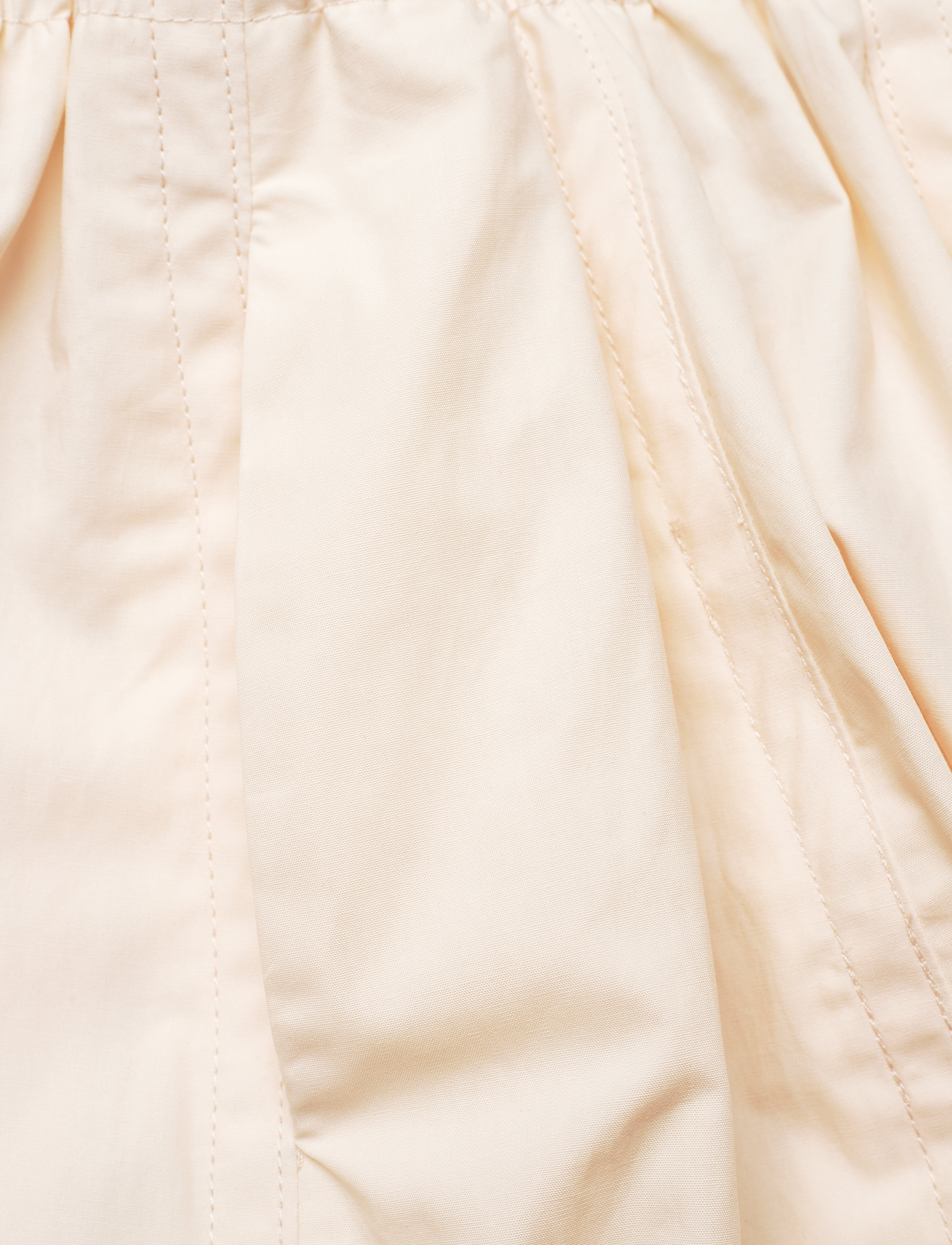 Cathrine Hammel - Poplin tulip skirt - cream - 2