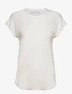 Tencel tee-shirt - OFF WHITE