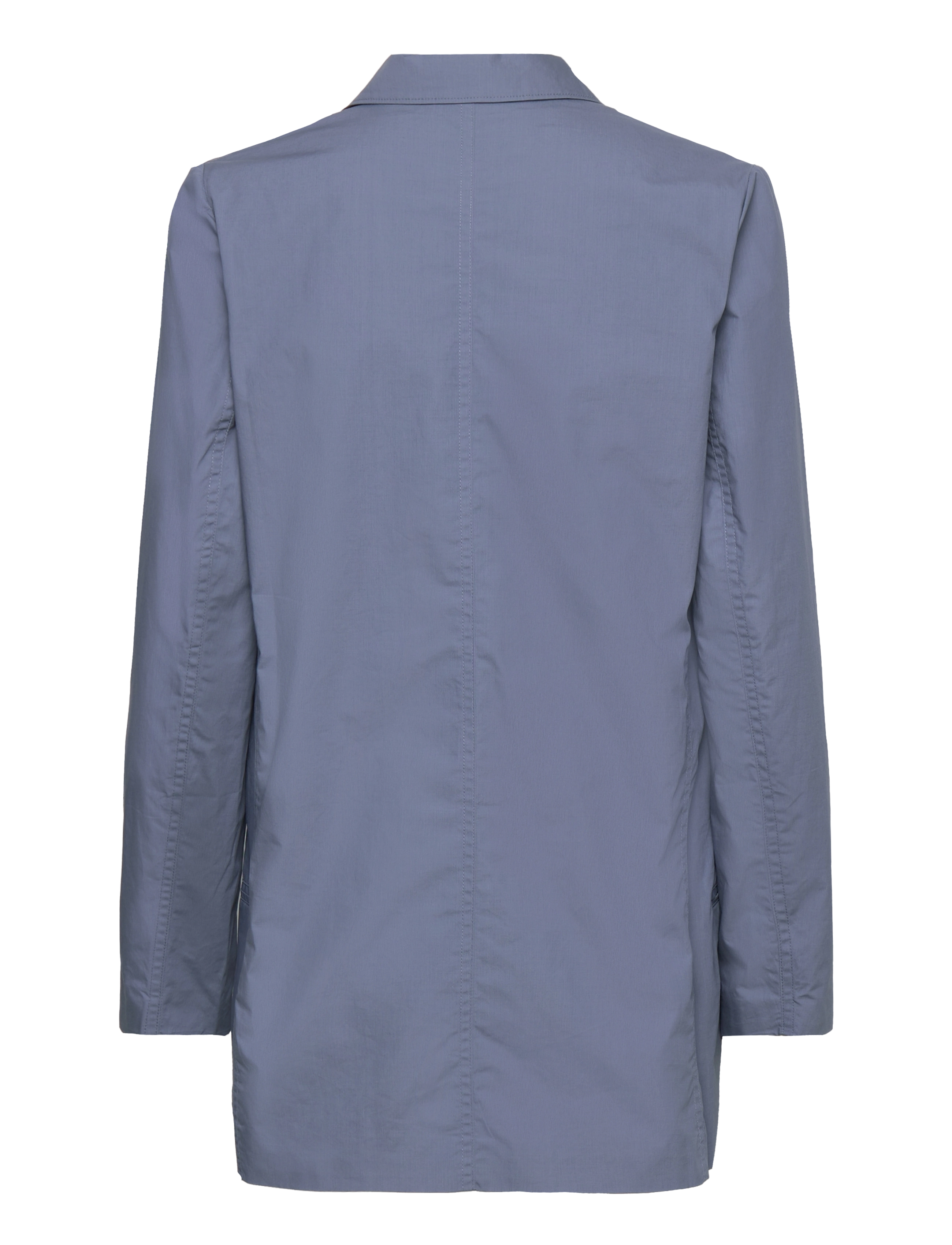 Cathrine Hammel - Poplin suit blazer - festtøj til outletpriser - dark french blue - 1