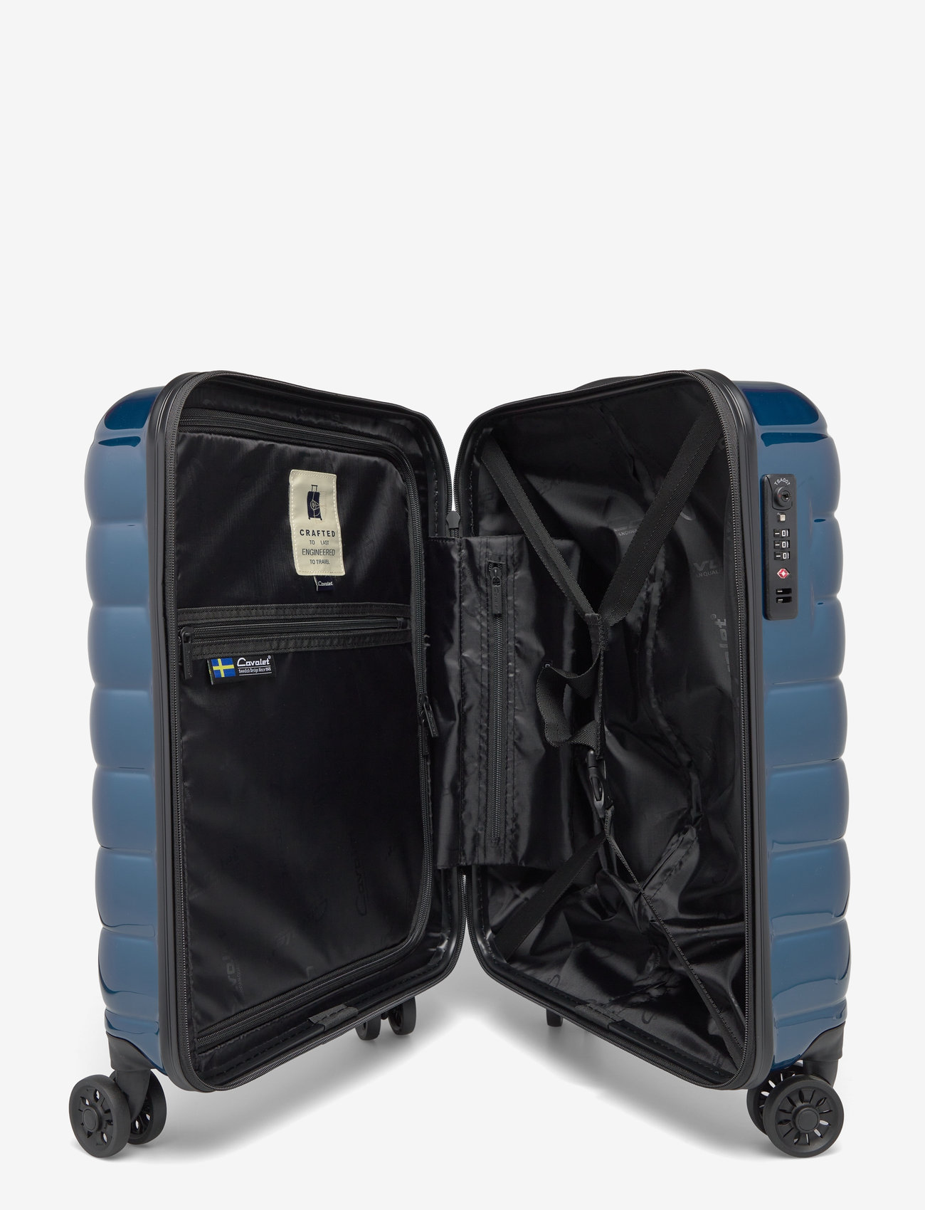 Cavalet - Smygehuk Cabin size Graphite - stora resväskor - blue - 3