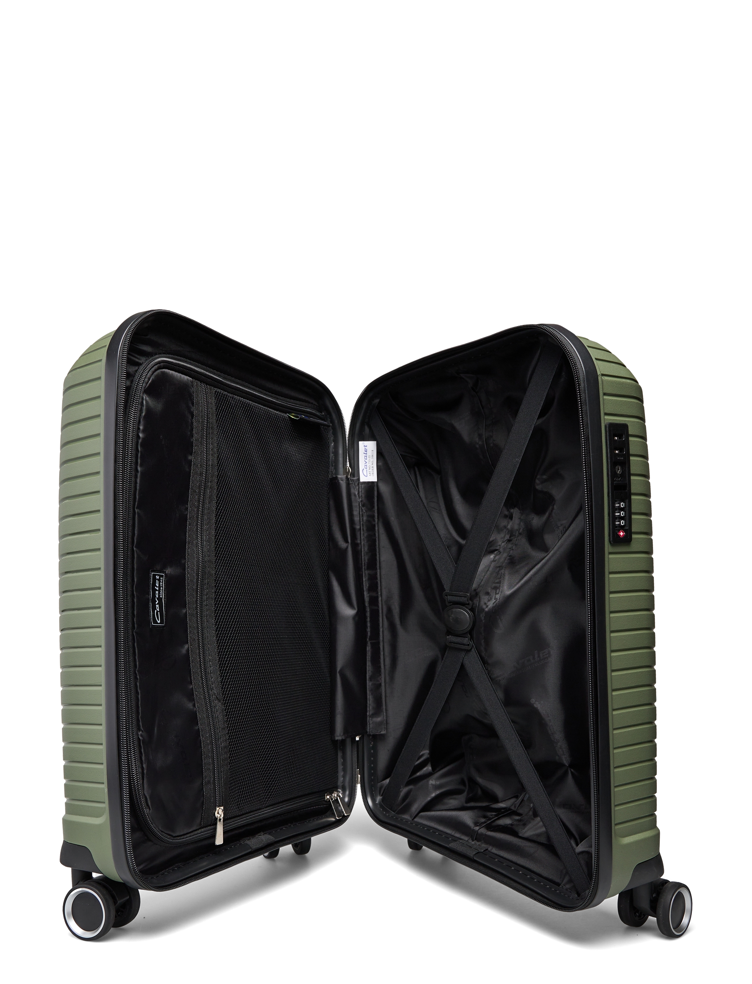 Cavalet - Skottorp Large size Green - large suitcases - green - 4